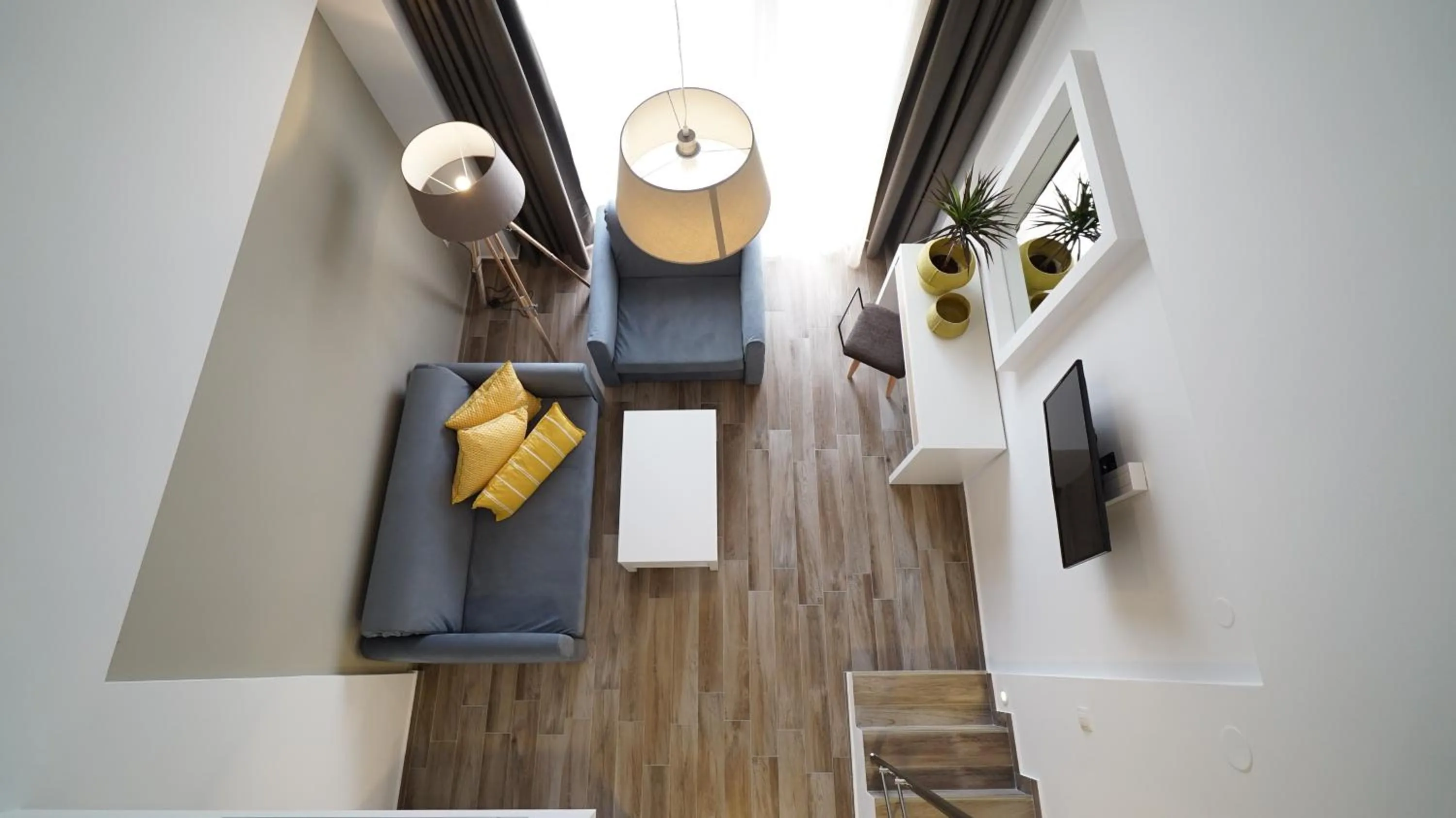 Living room in Olympus Thalassea Boutique Hotel