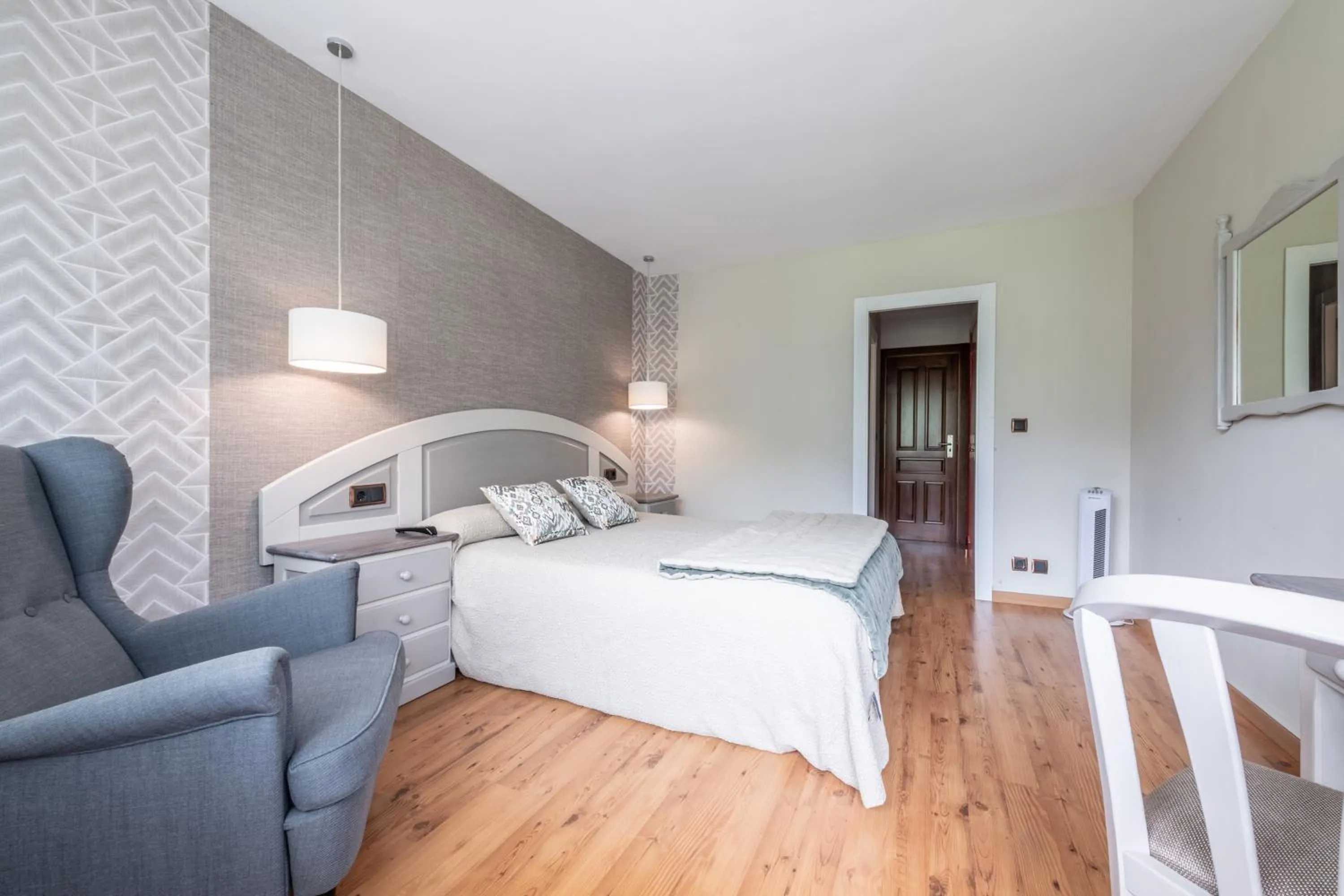 Bed in Hotel de Montaña El Mirador