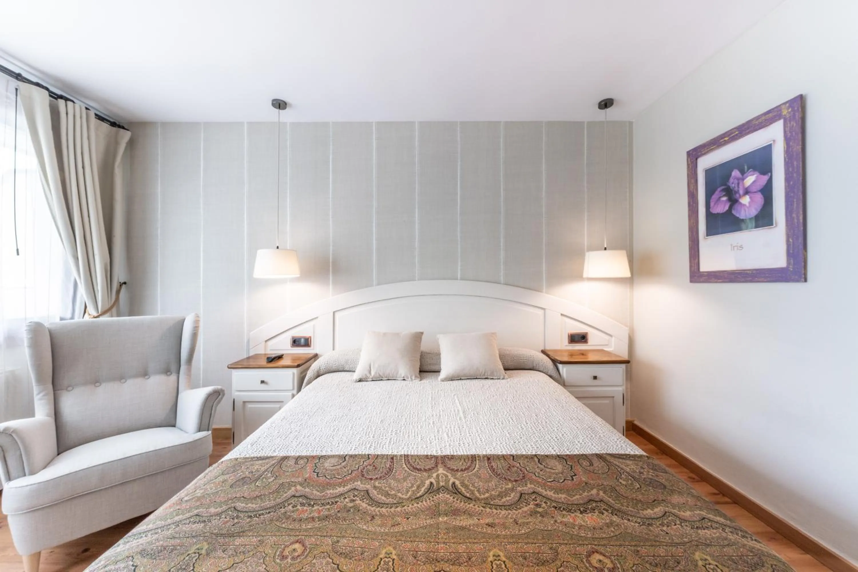 Bed in Hotel de Montaña El Mirador