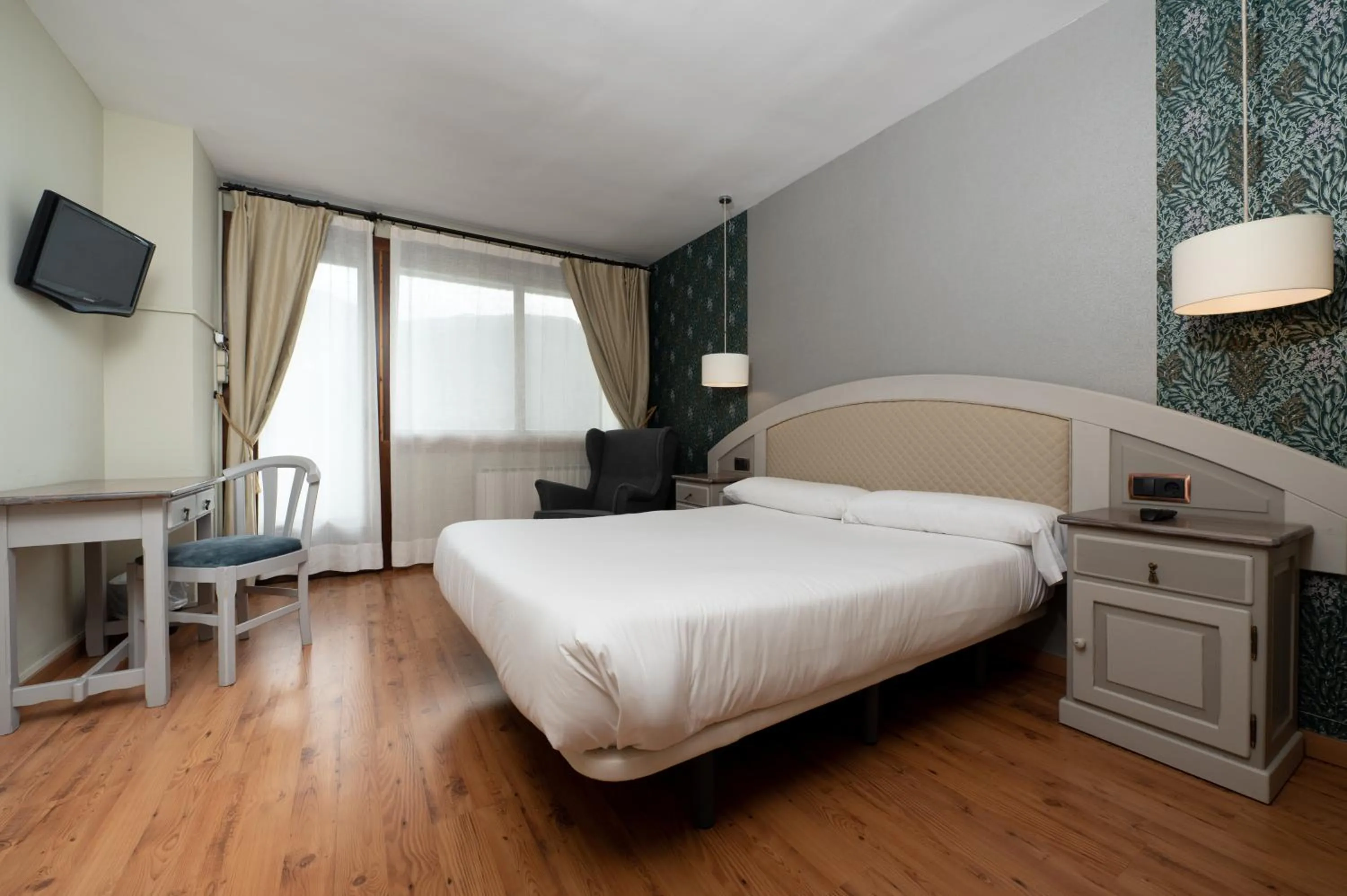 Bed in Hotel de Montaña El Mirador