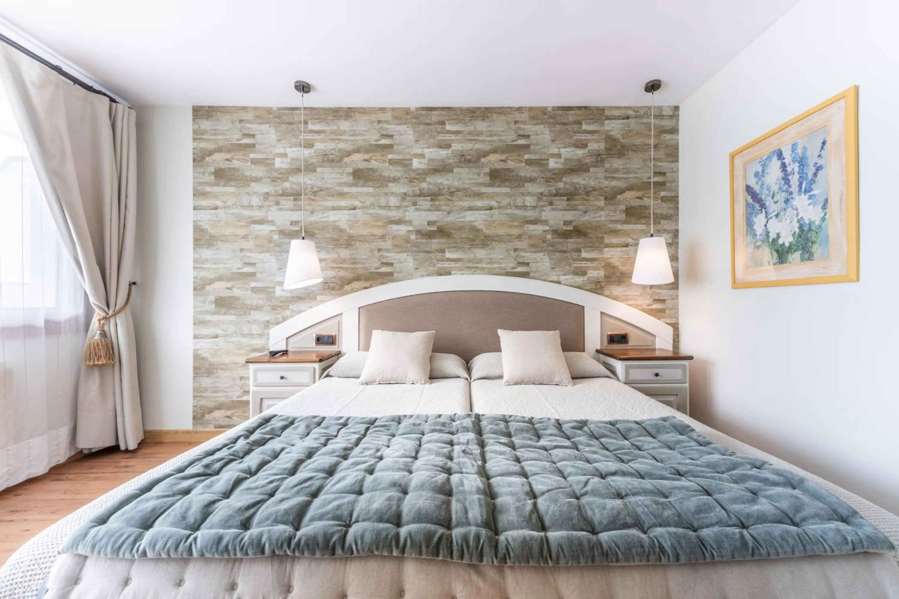 Bed in Hotel de Montaña El Mirador