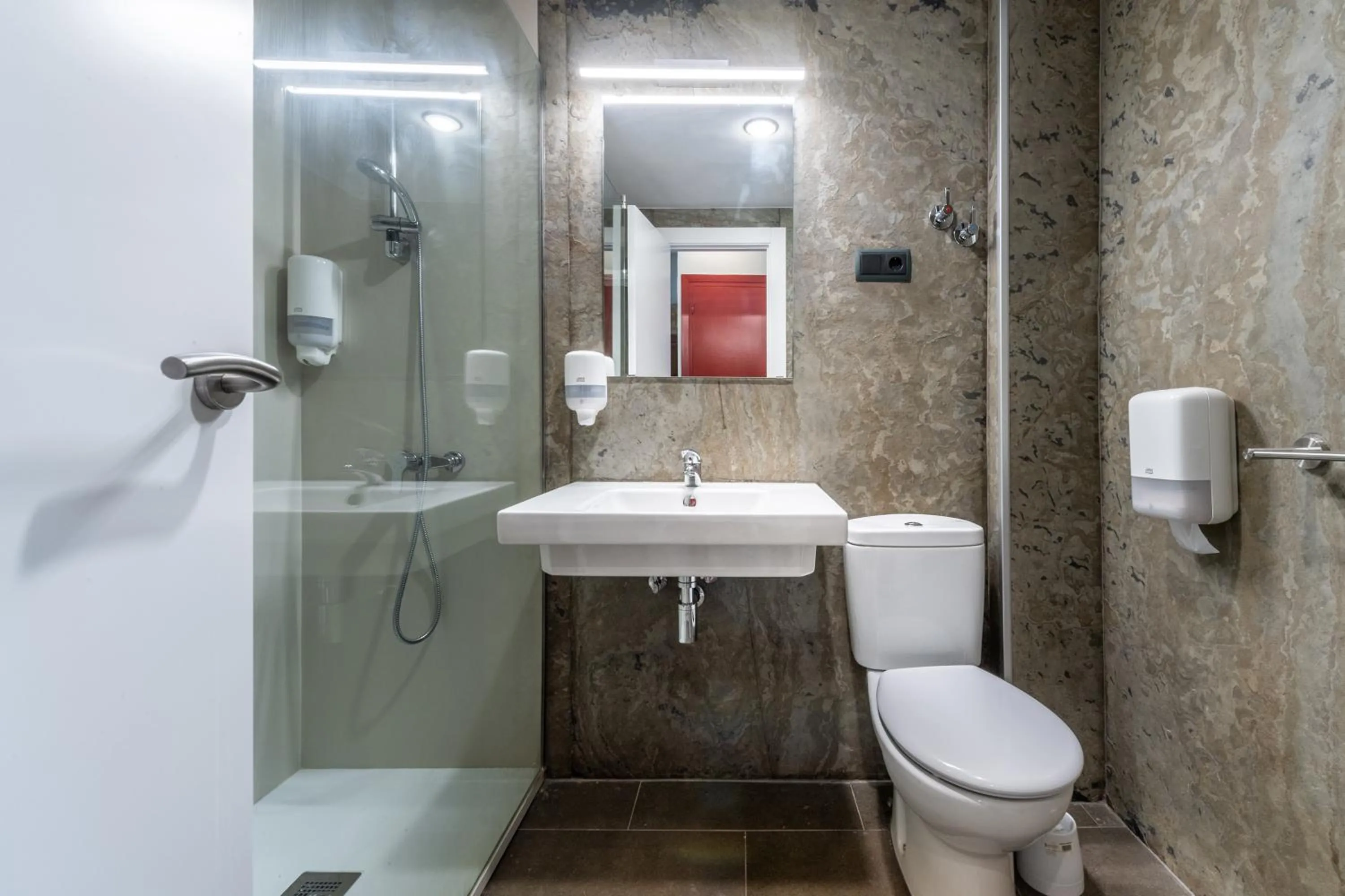 Bathroom in Hotel de Montaña El Mirador