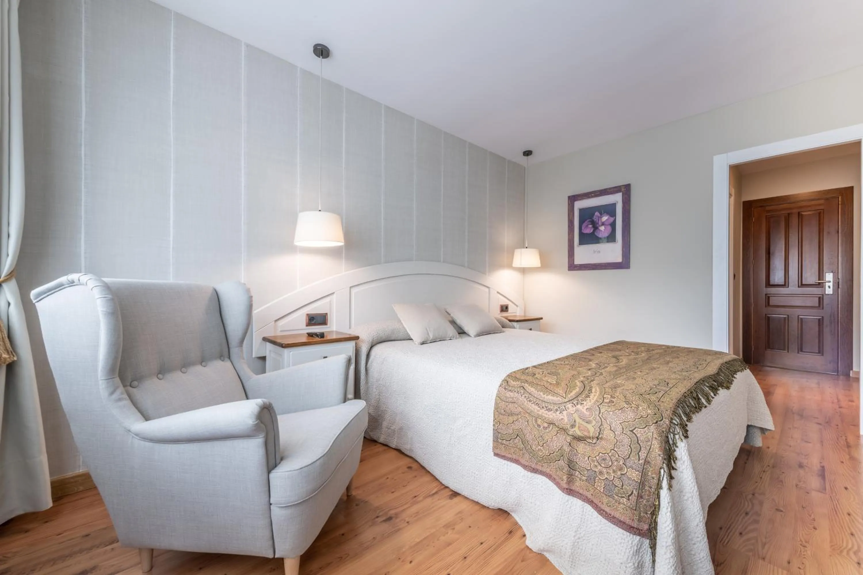 Bed in Hotel de Montaña El Mirador