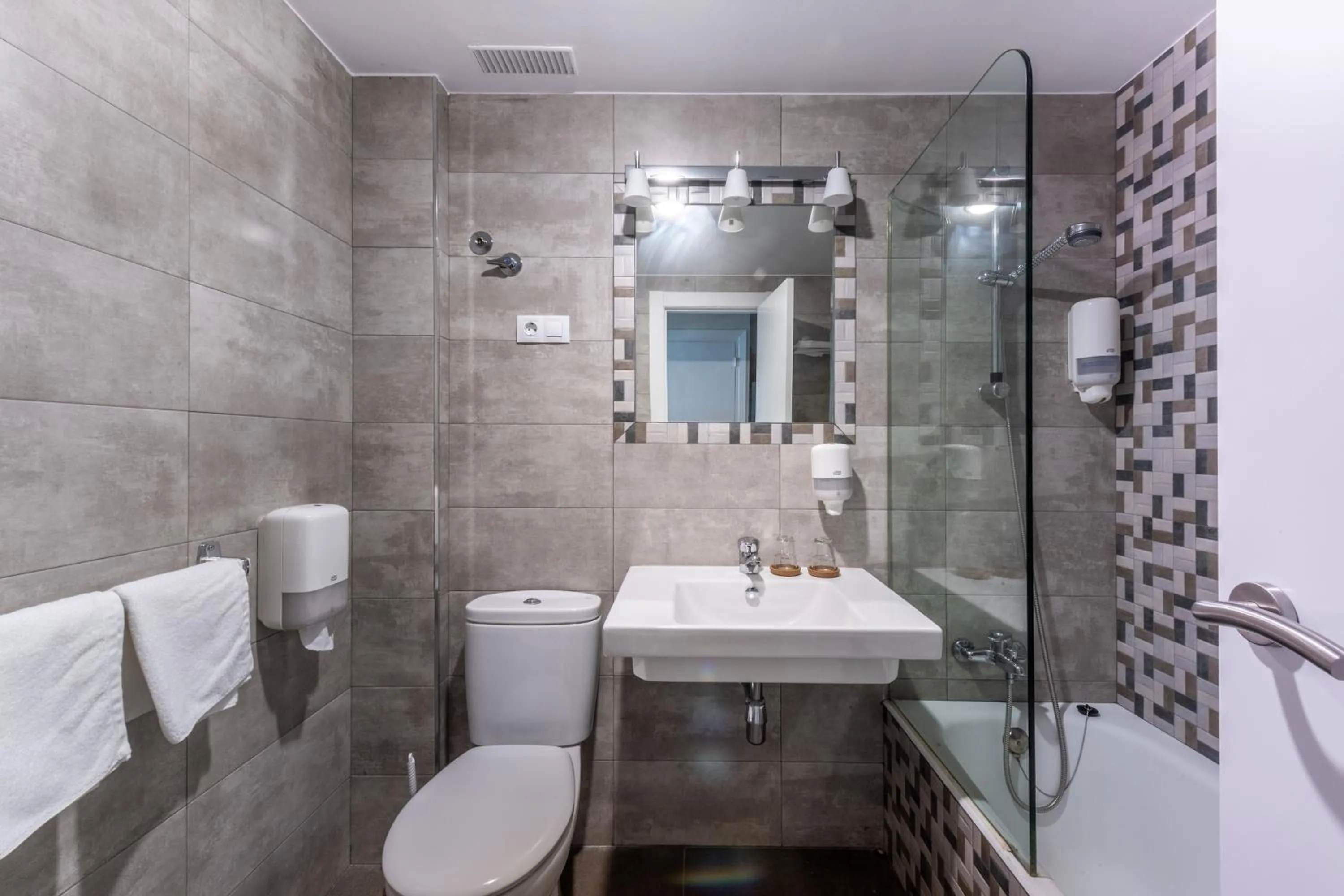 Bathroom in Hotel de Montaña El Mirador