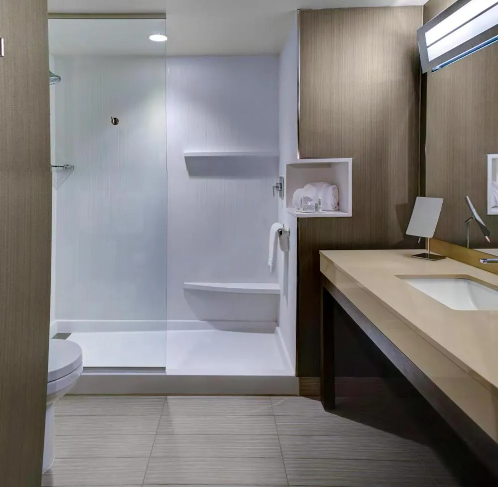 Shower in Courtyard by Marriott Carrollton