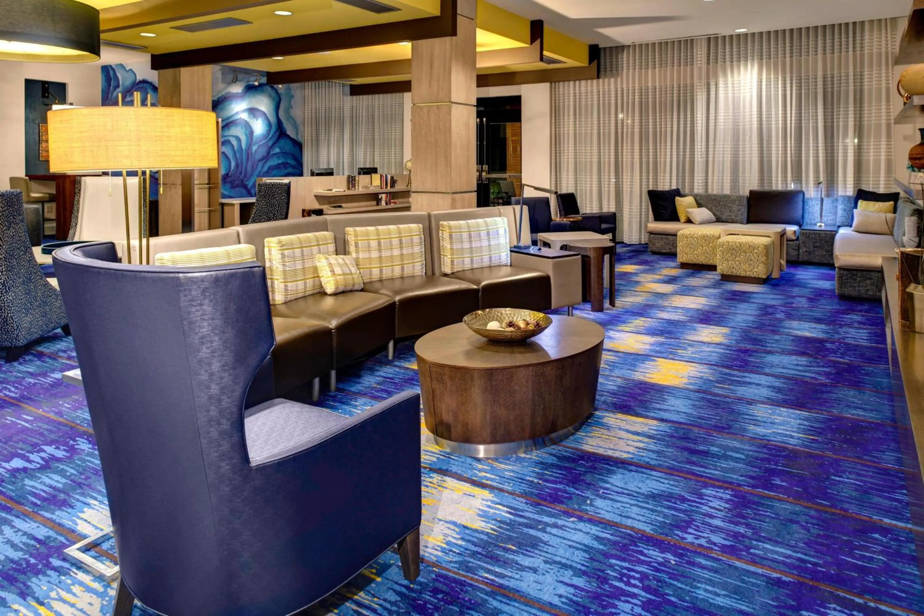 Lobby or reception in Courtyard by Marriott Carrollton