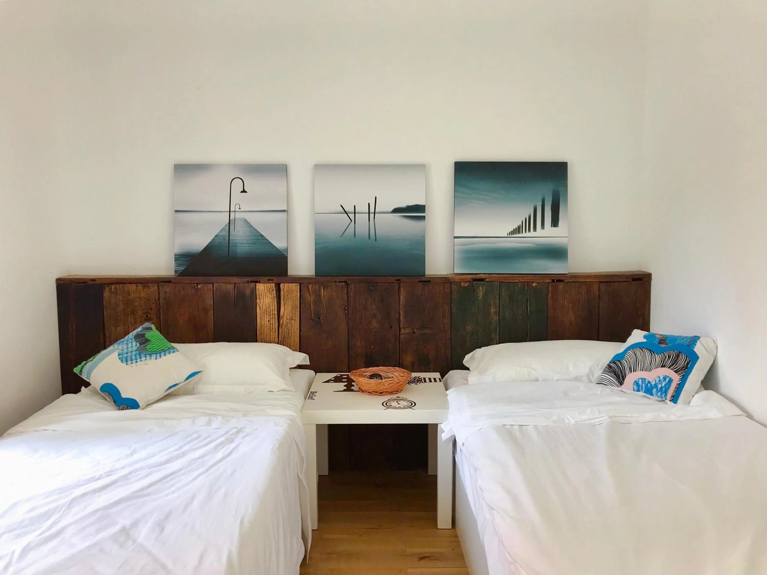 Bed in July Inn Weihai