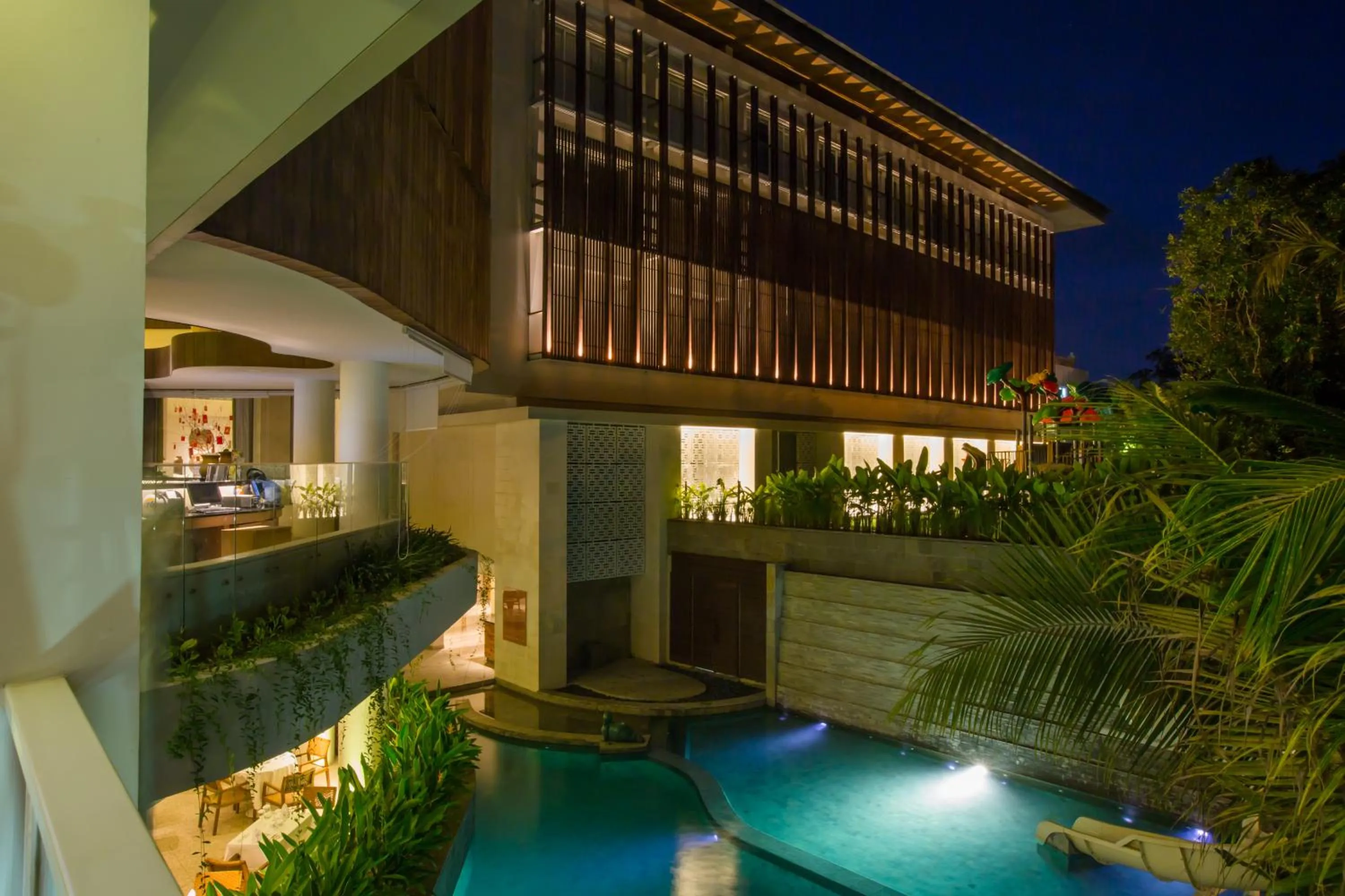 Property building in Bali Paragon Resort Hotel