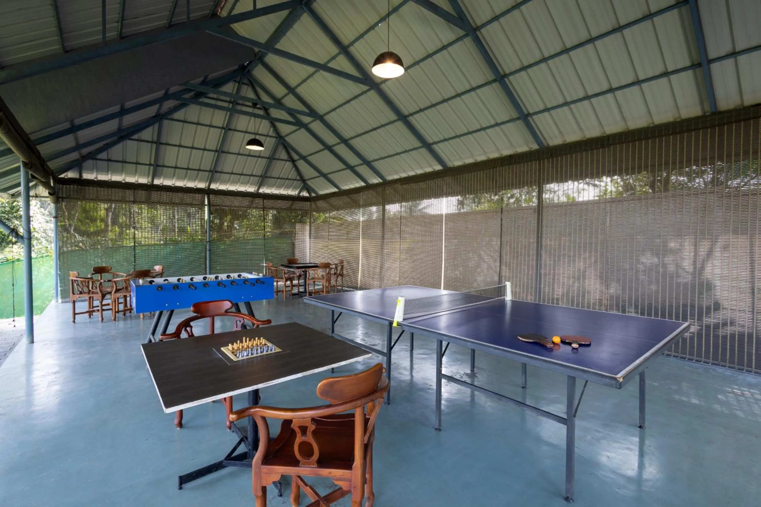 Game Room in Forest Canopy Thekkady