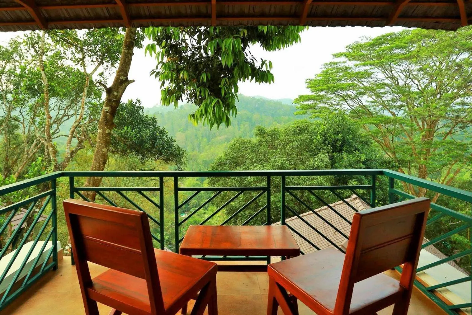 Balcony/Terrace in Forest Canopy Thekkady
