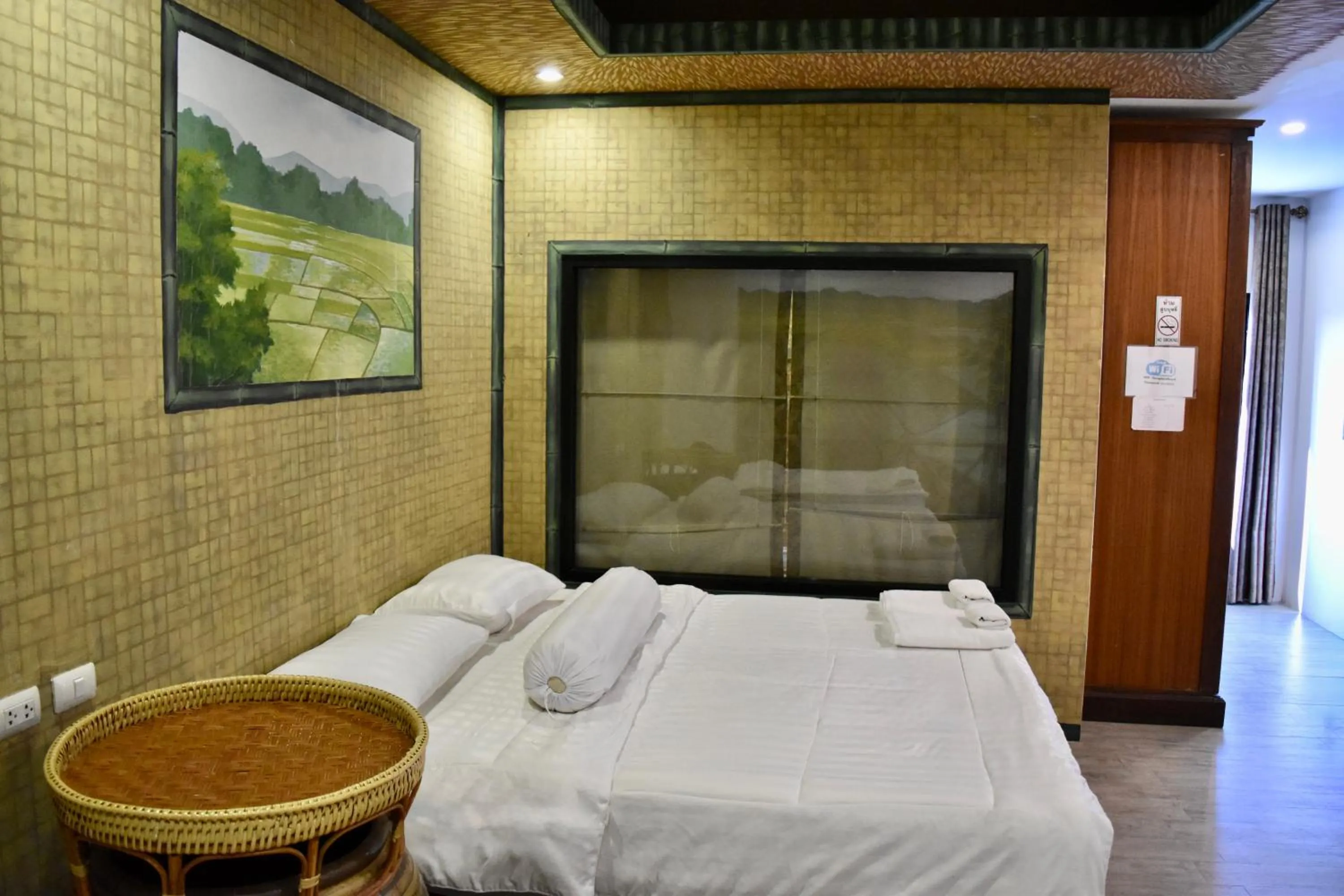 Bed in Thongtara House Boutique Srinakarin