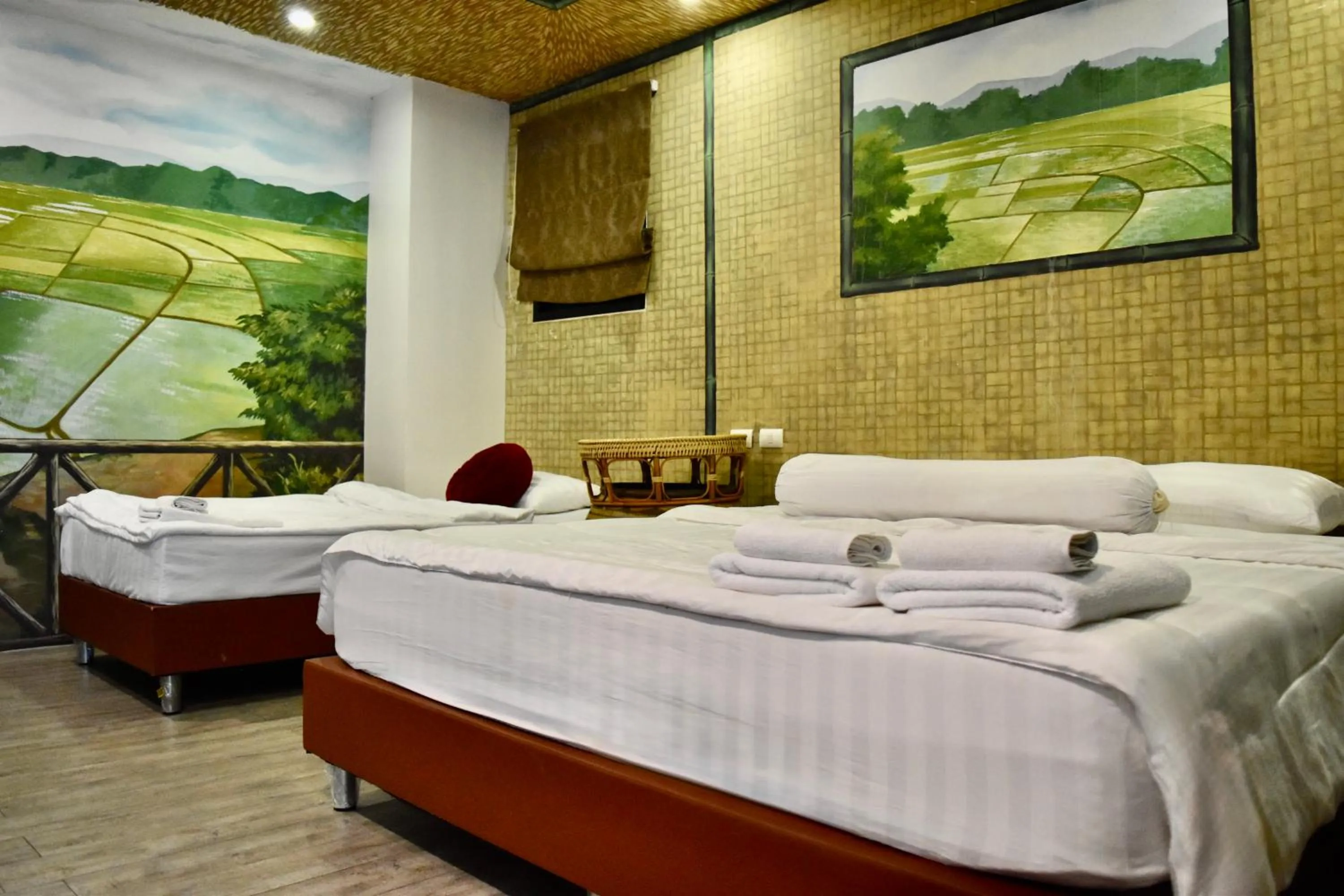 Bed in Thongtara House Boutique Srinakarin