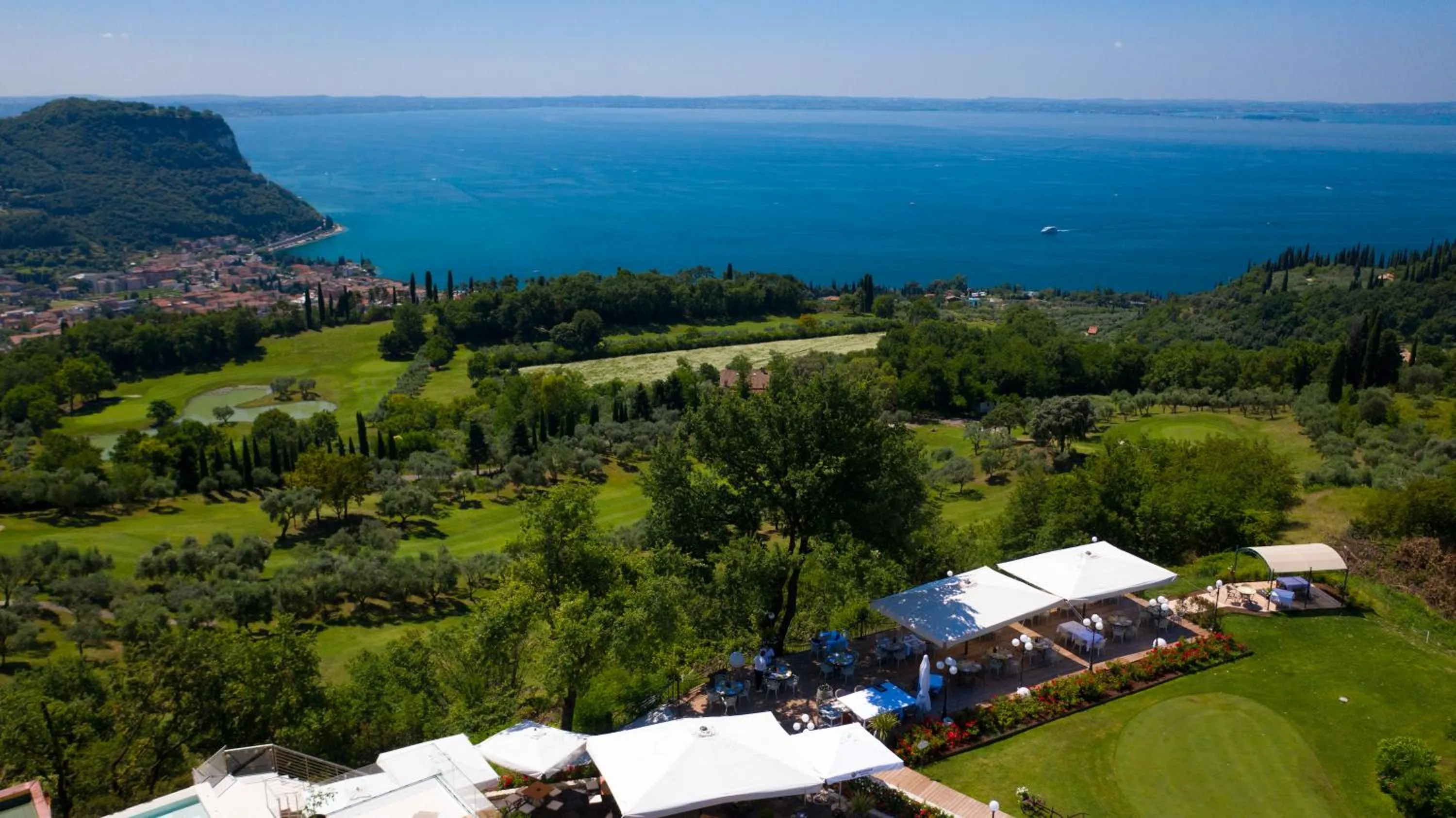 Bird's eye view in Golf Cà Degli Ulivi