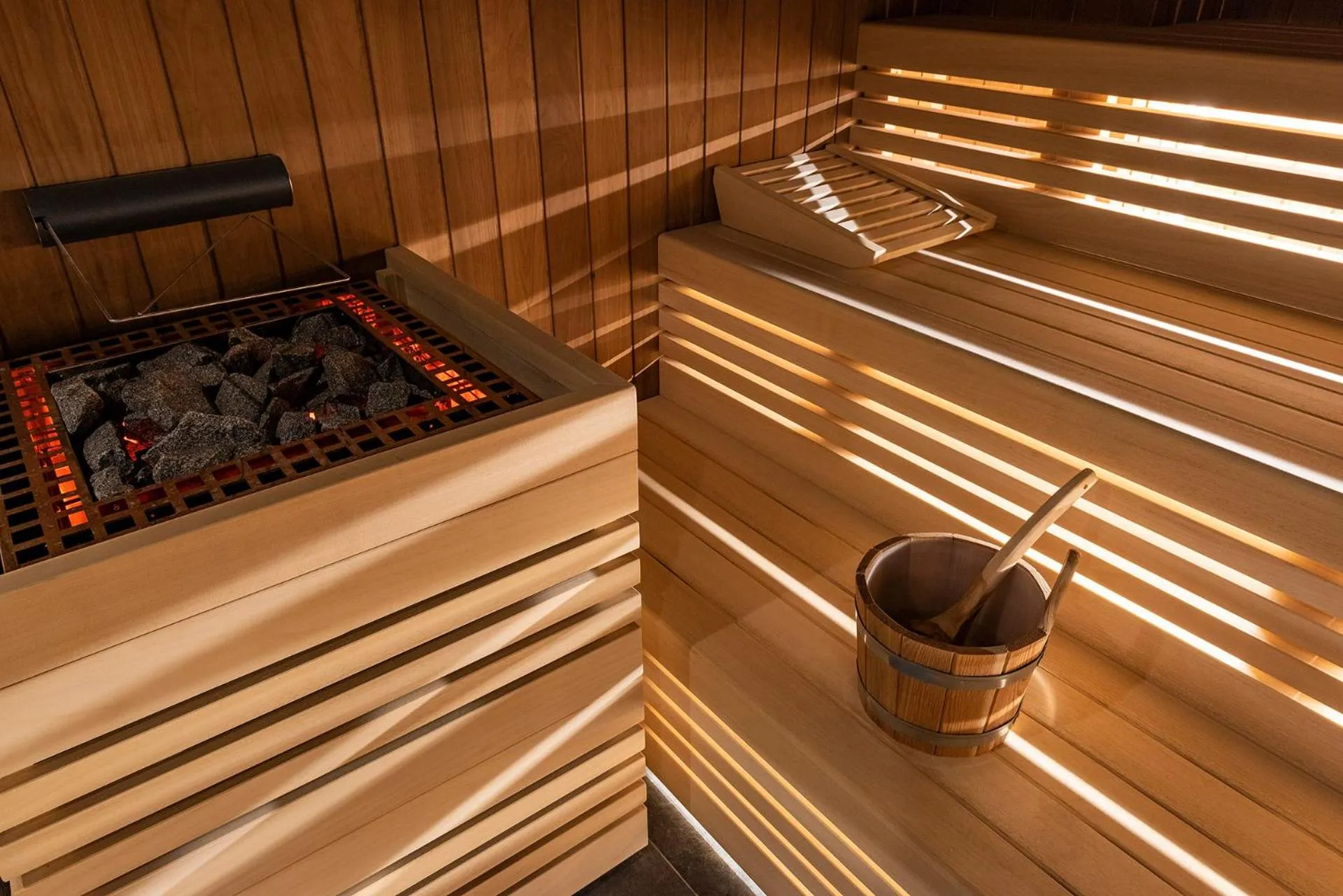 Sauna in Golf Cà Degli Ulivi