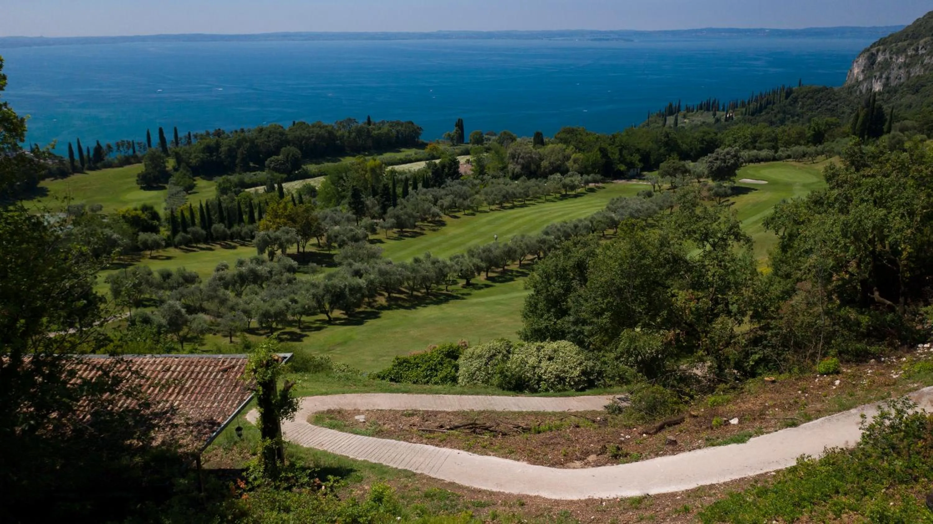 Bird's eye view in Golf Cà Degli Ulivi