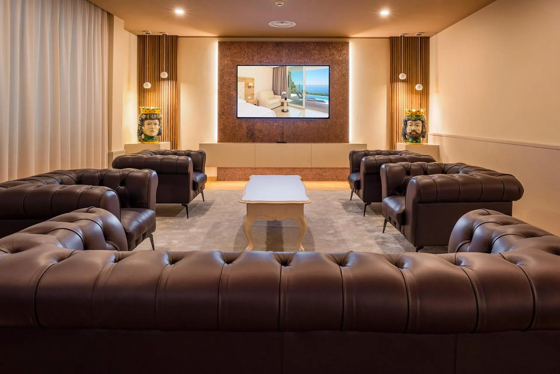 Communal lounge/ TV room in Golf Cà Degli Ulivi