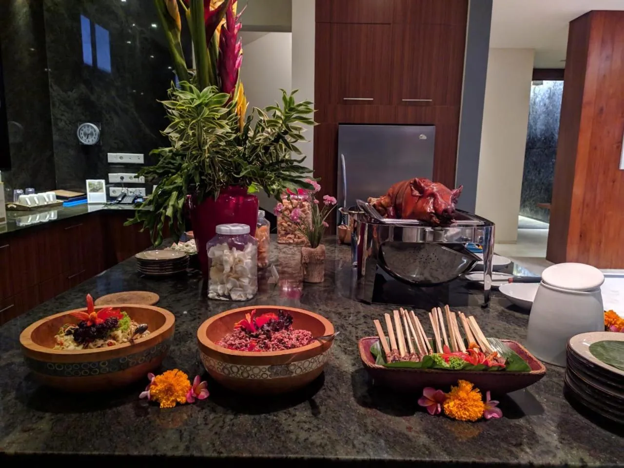 Patio in Private Villas of Bali