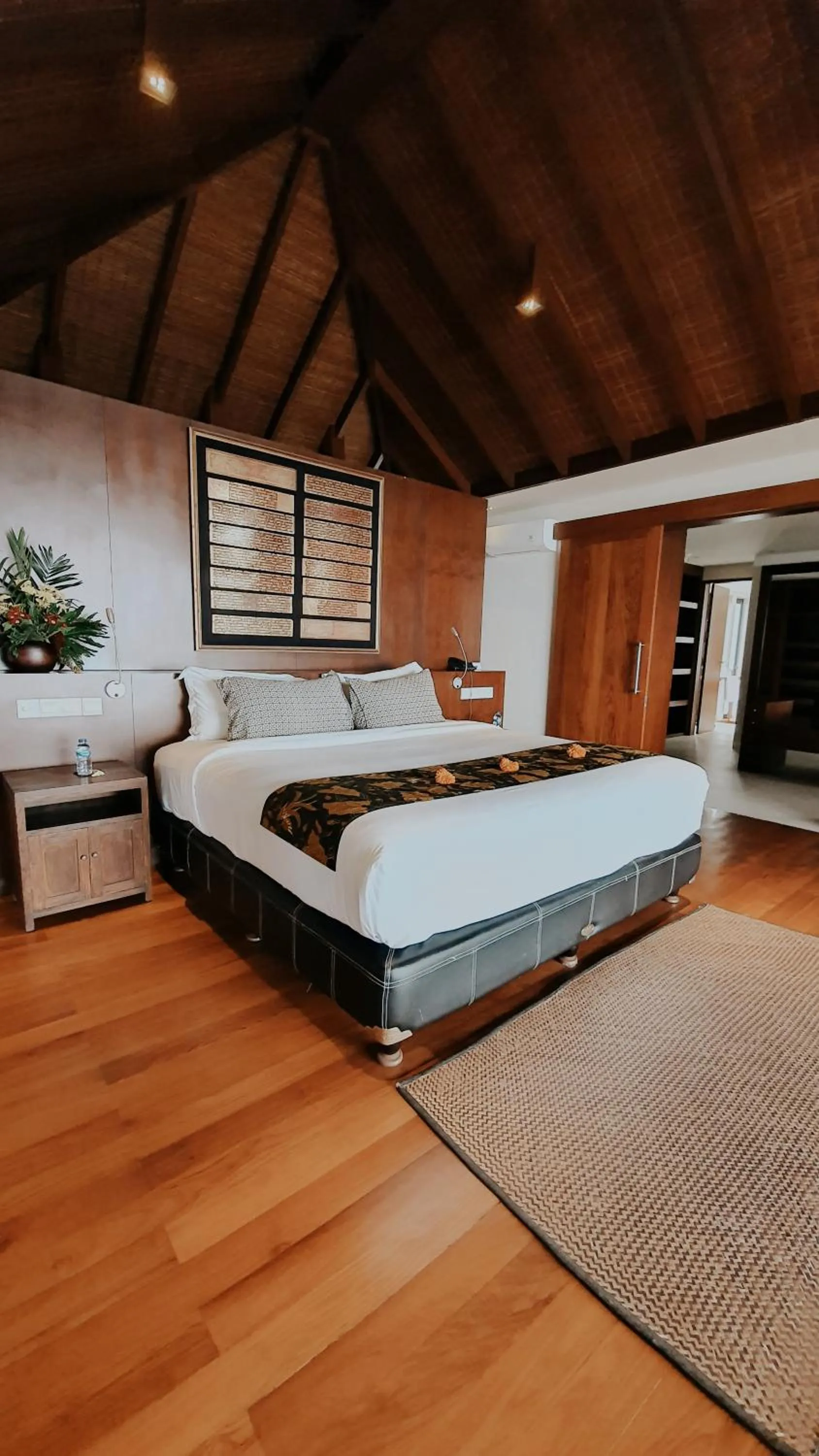 Bed in Private Villas of Bali