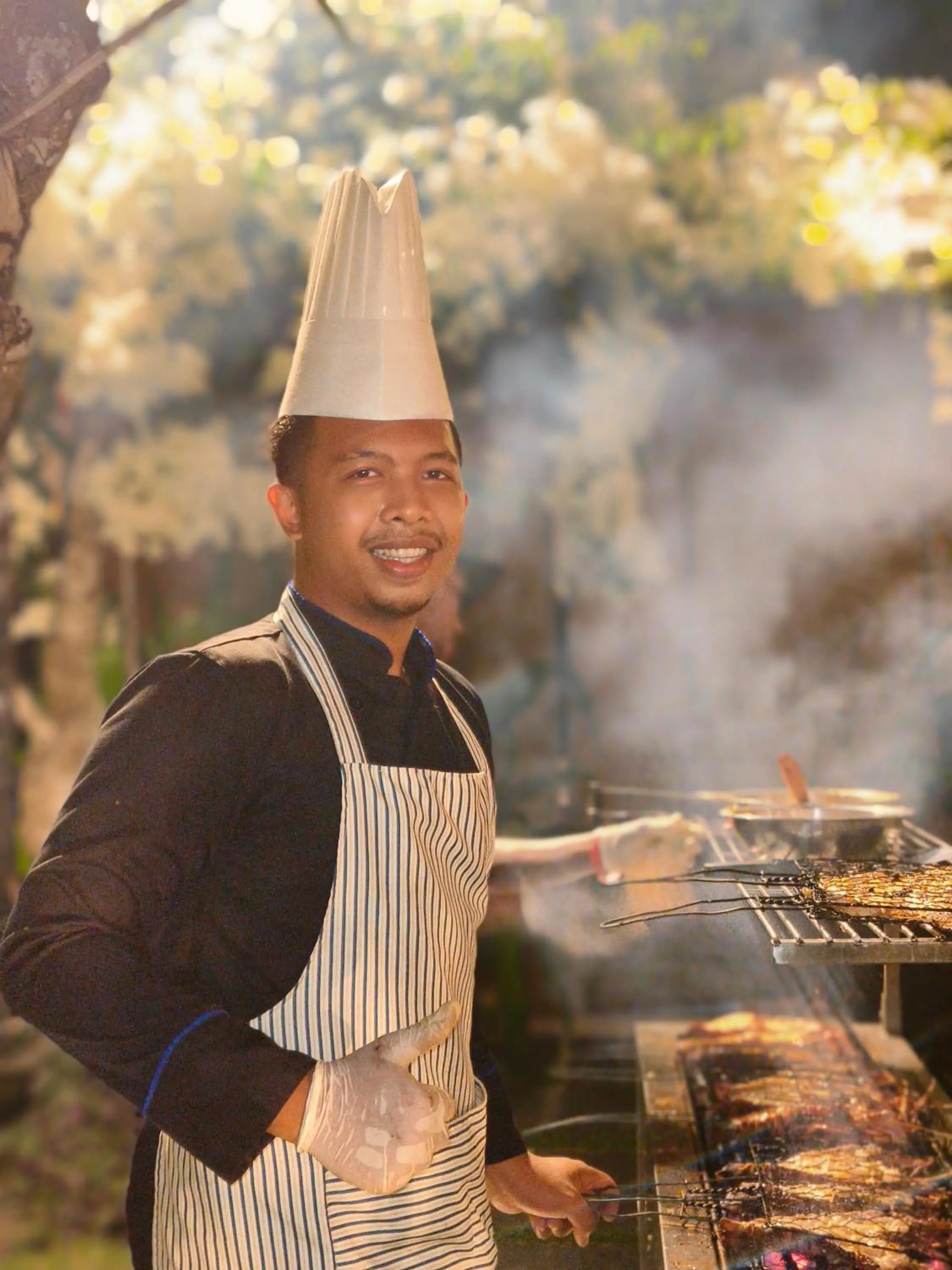 People in Private Villas of Bali