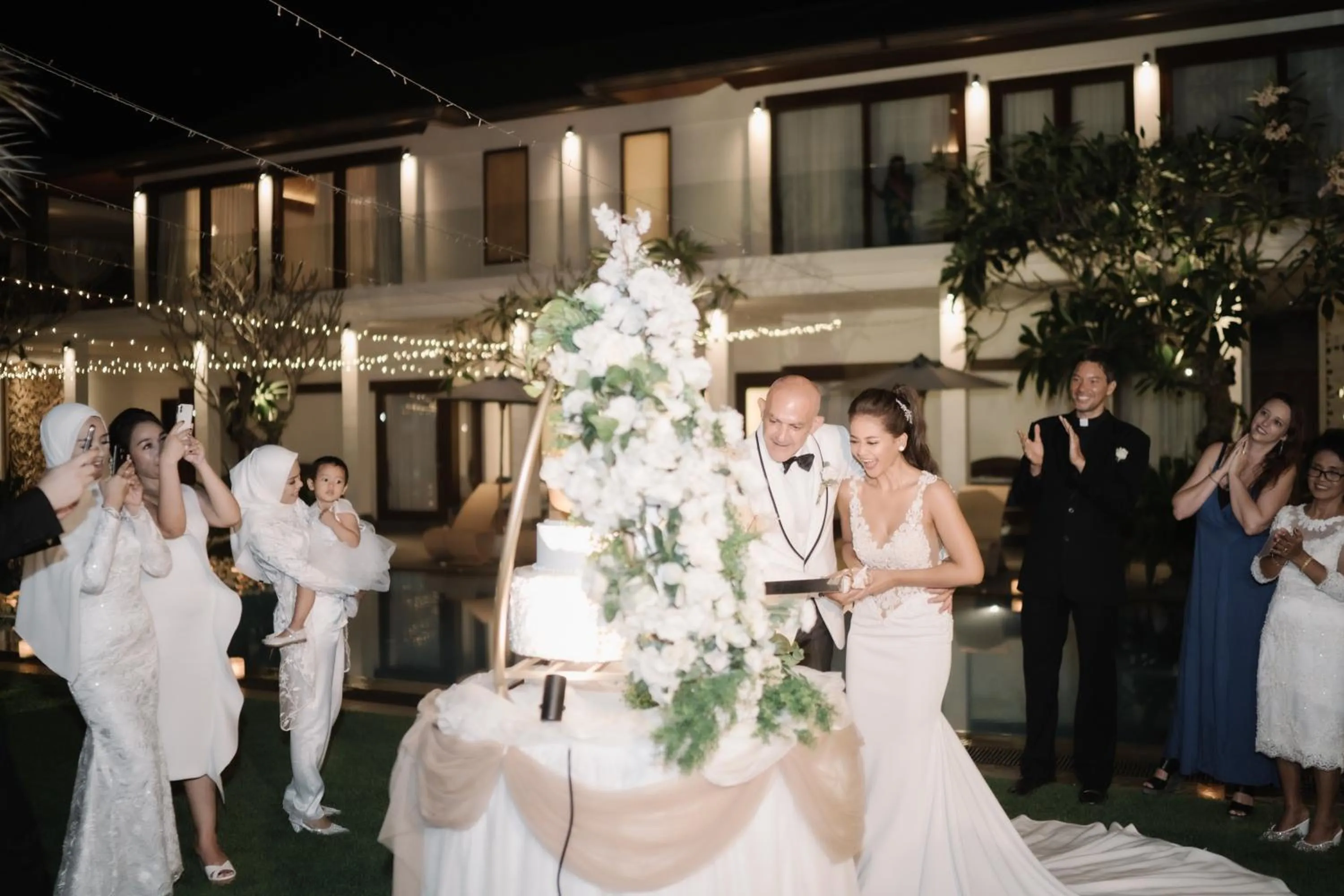 People in Private Villas of Bali