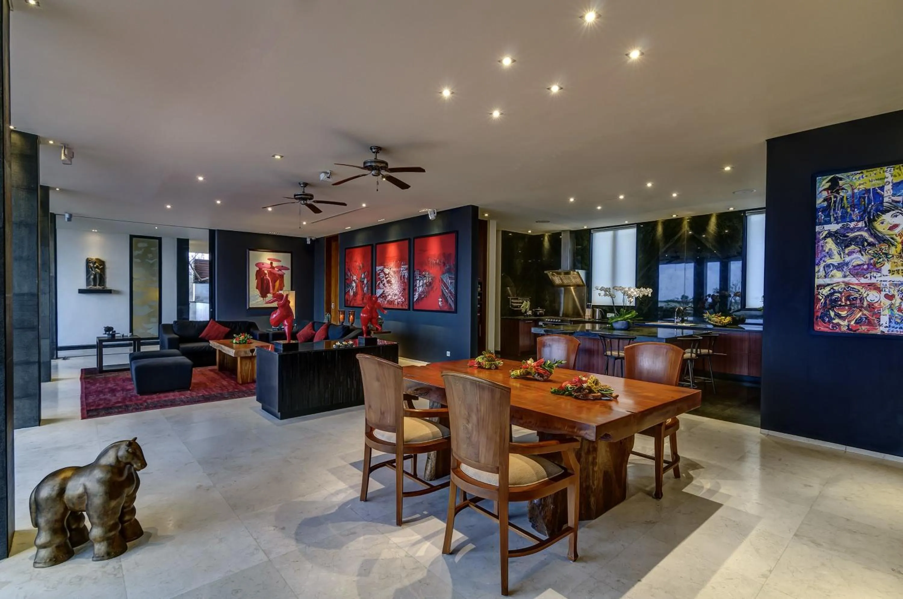 Kitchen or kitchenette in Private Villas of Bali