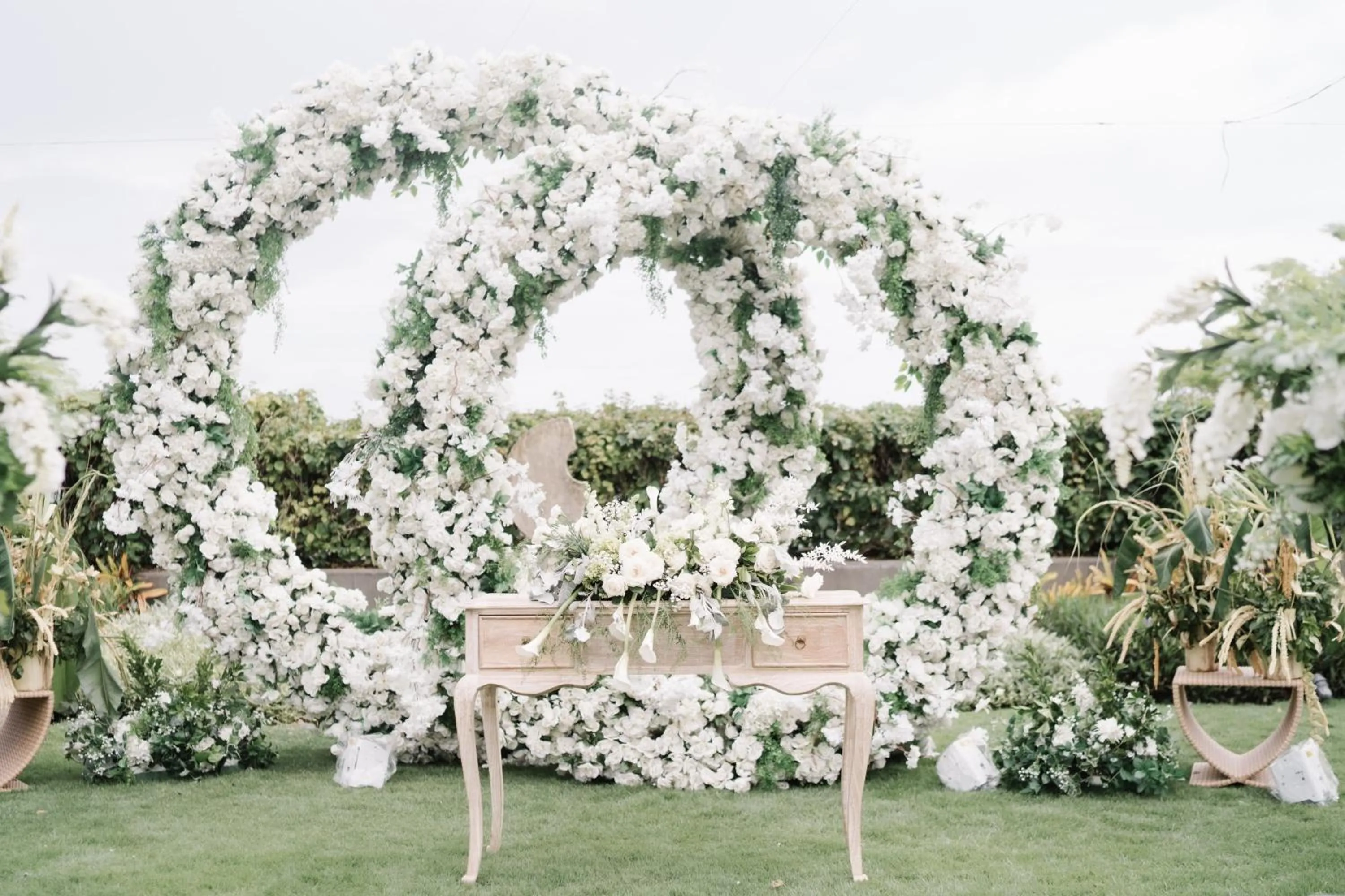 Garden in Private Villas of Bali