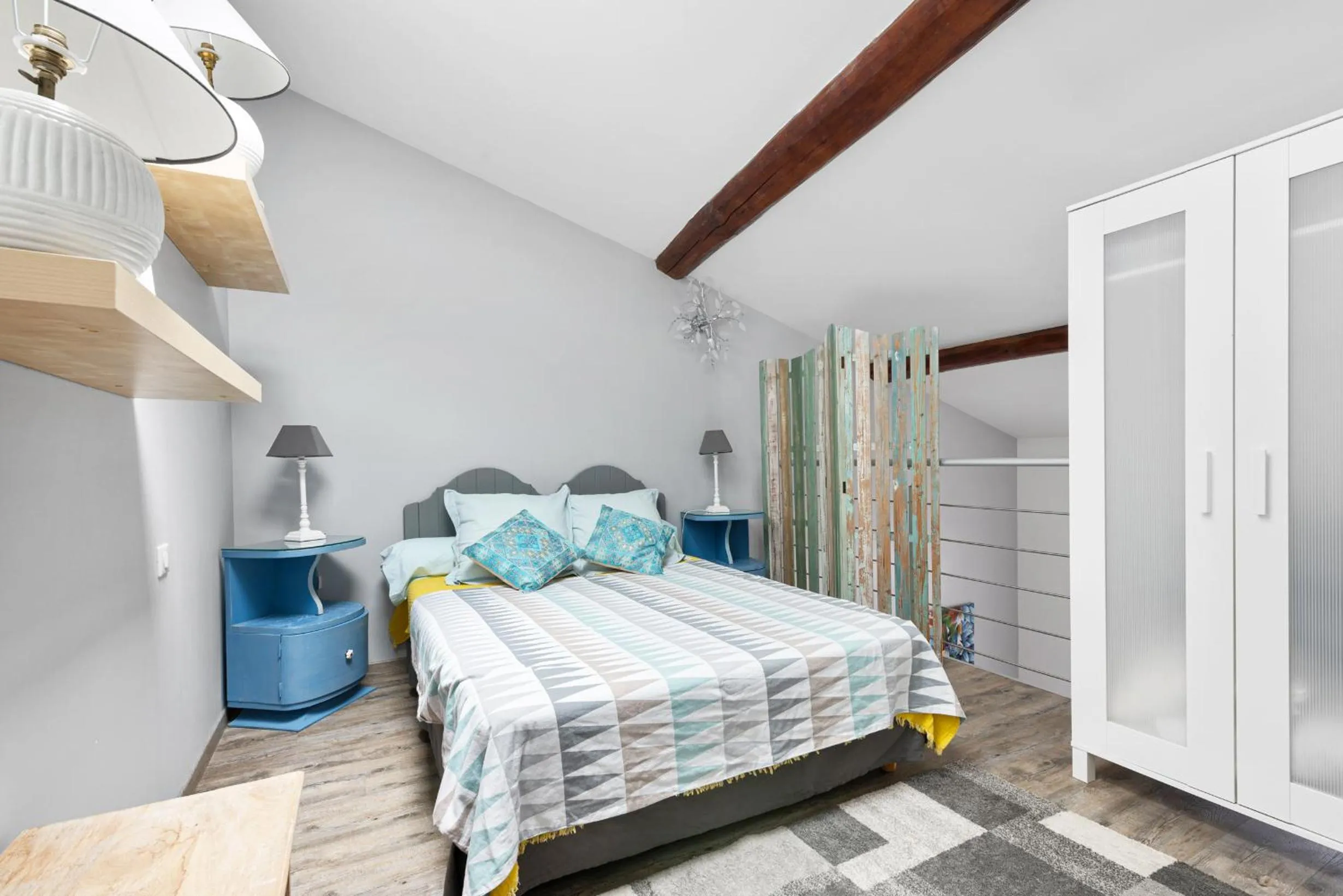 Bedroom, Bed in Au Nid de la Madeleine