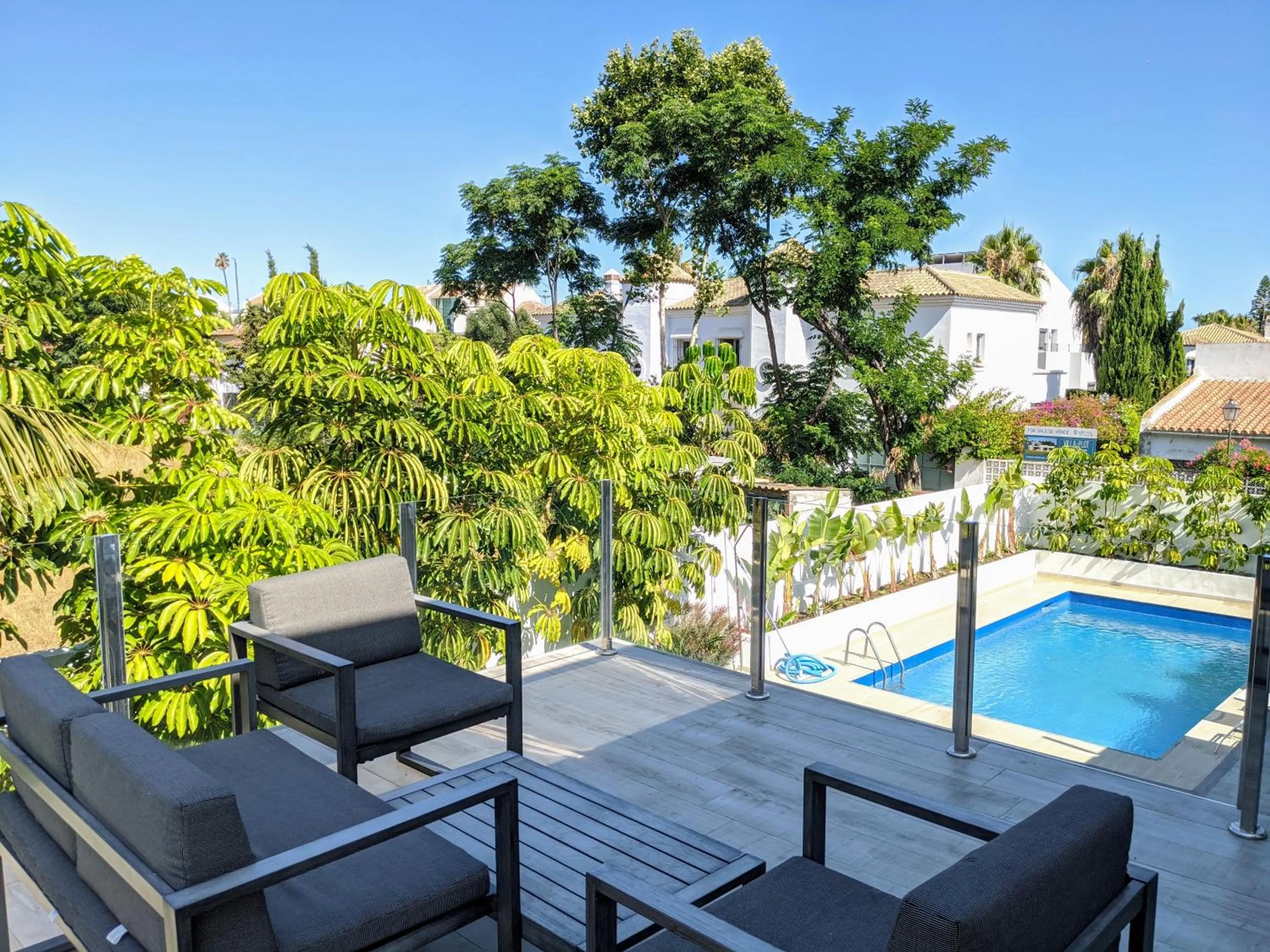 Balcony/Terrace in Coral Beach Aparthotel