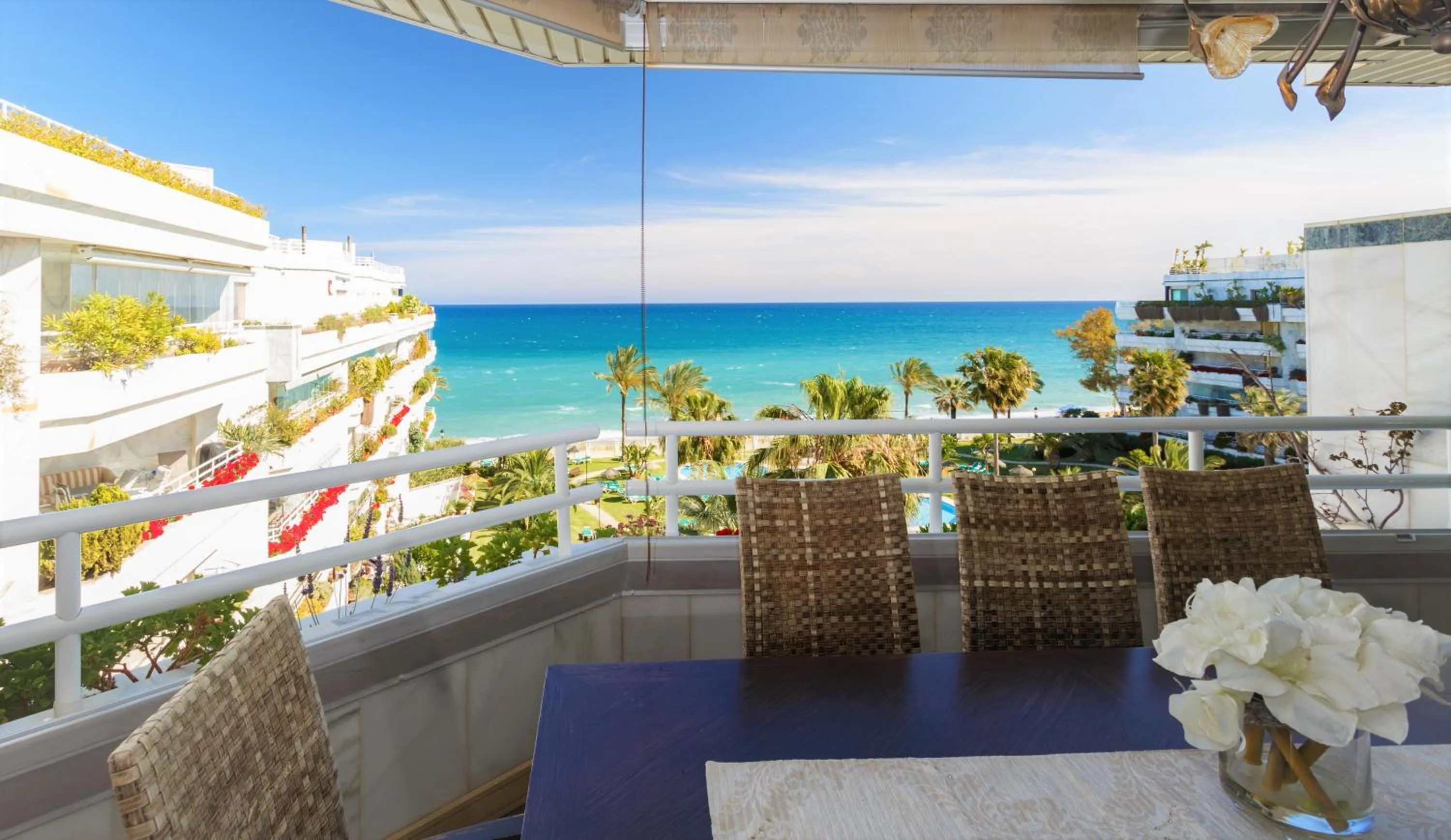 Balcony/Terrace in Coral Beach Aparthotel