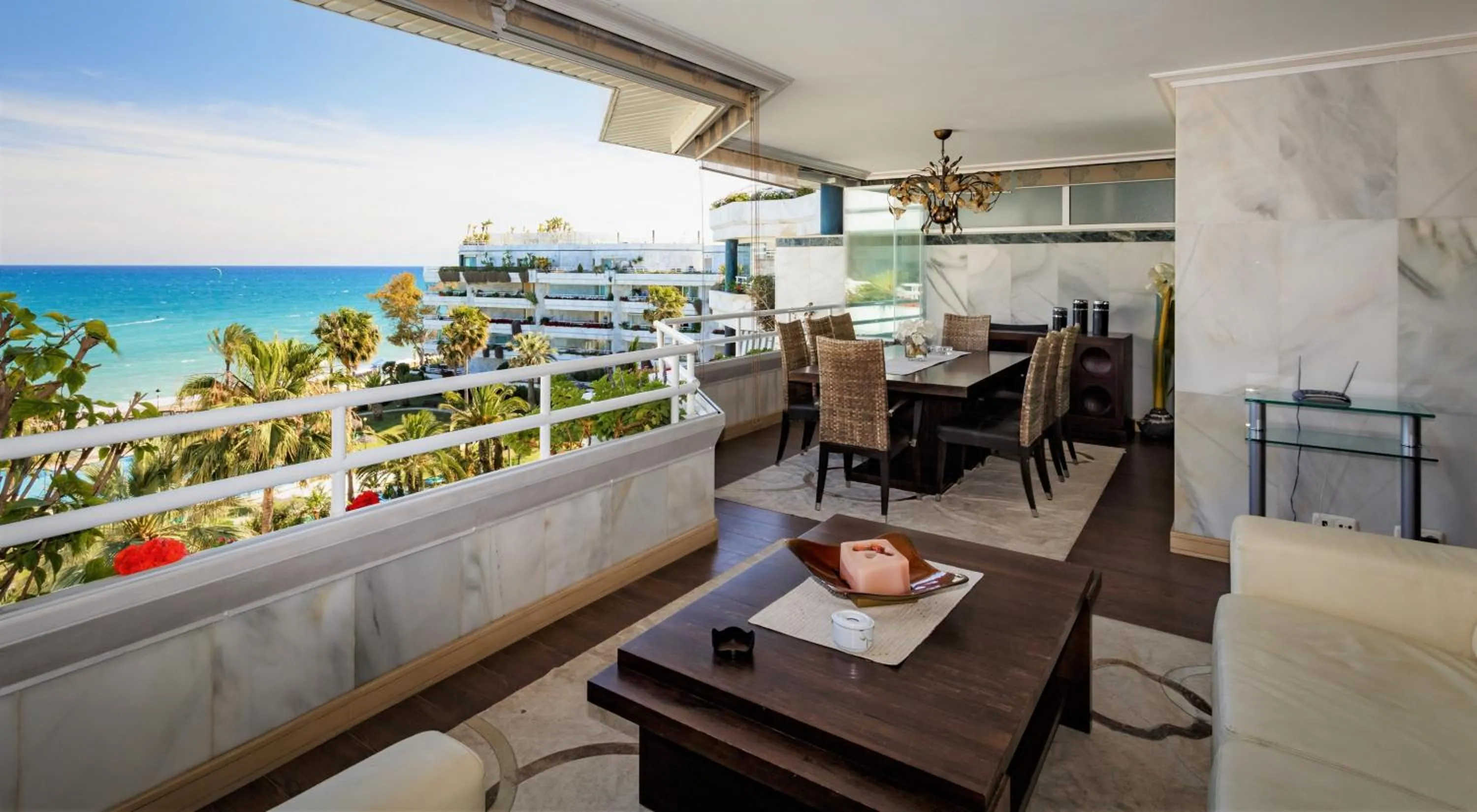 Balcony/Terrace in Coral Beach Aparthotel