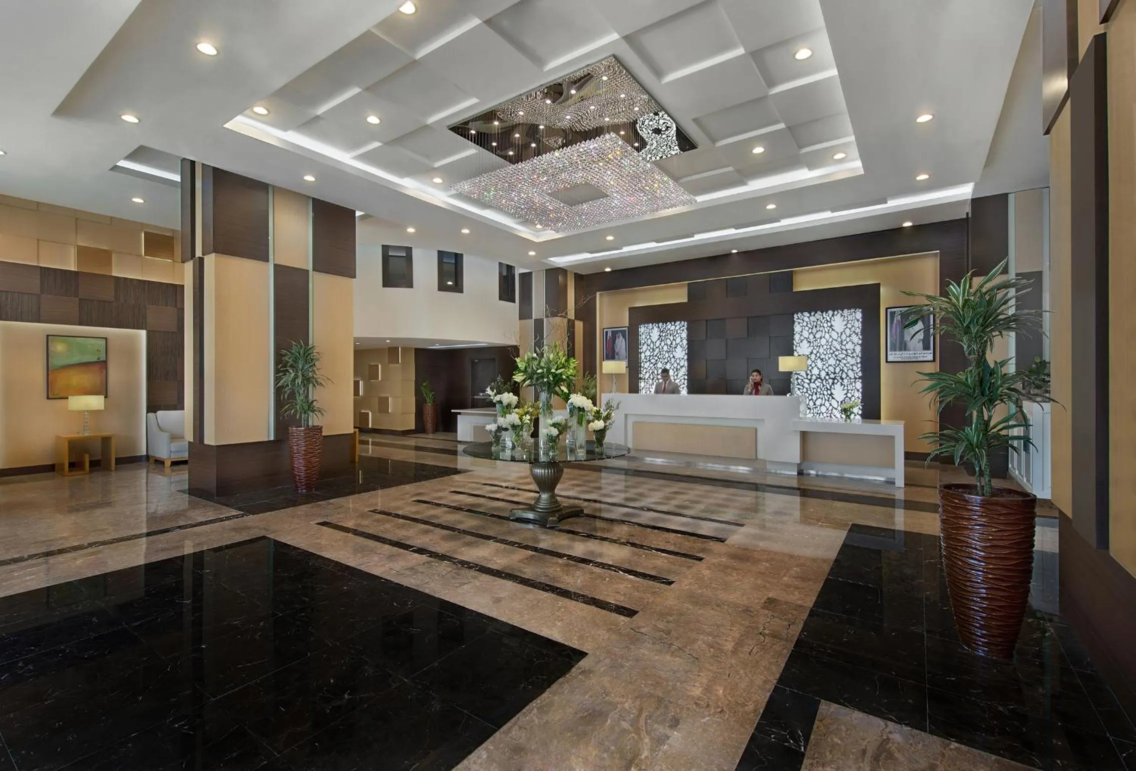 Lobby or reception in Ezdan Residence