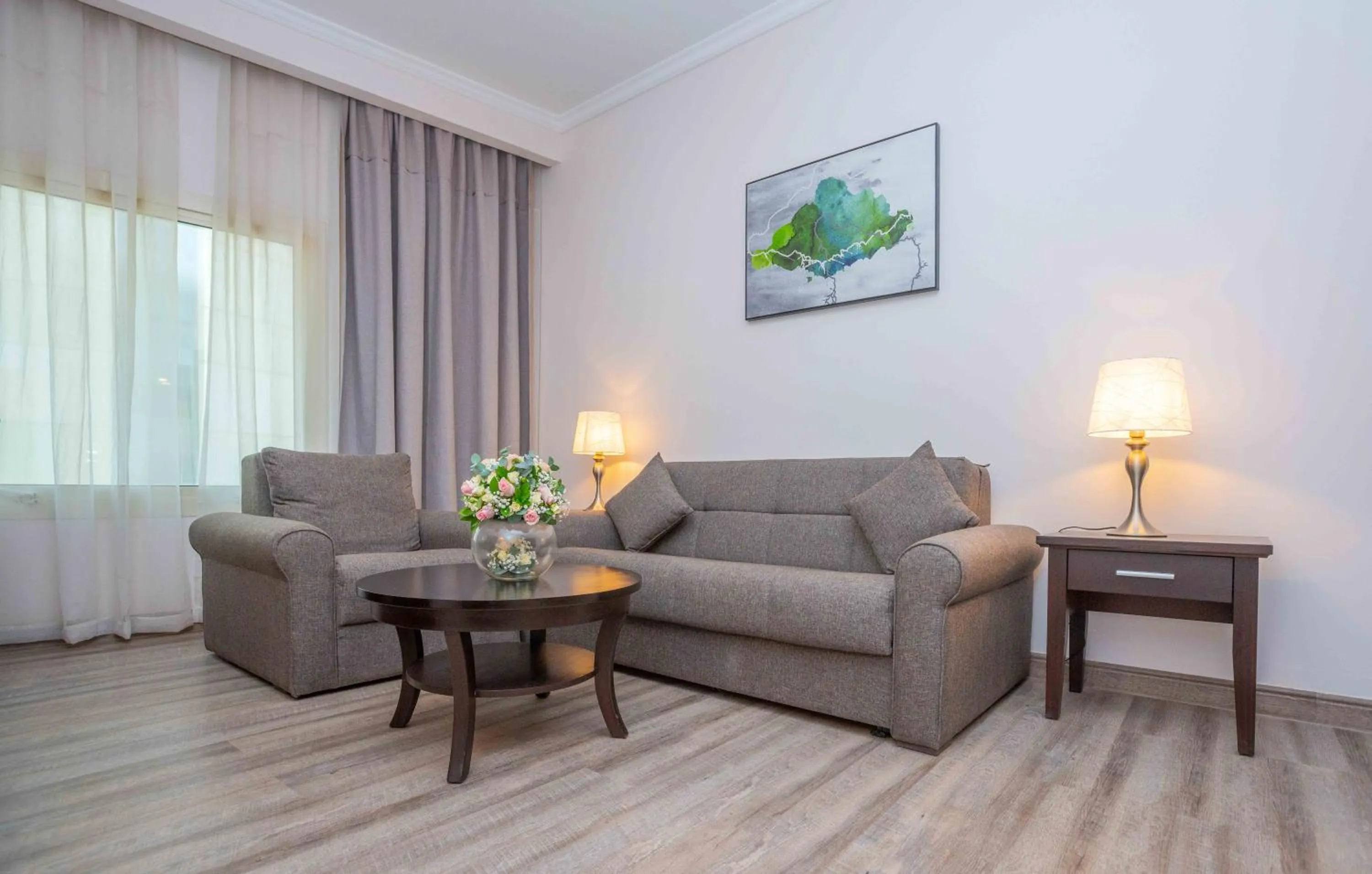 Living room in Ezdan Residence