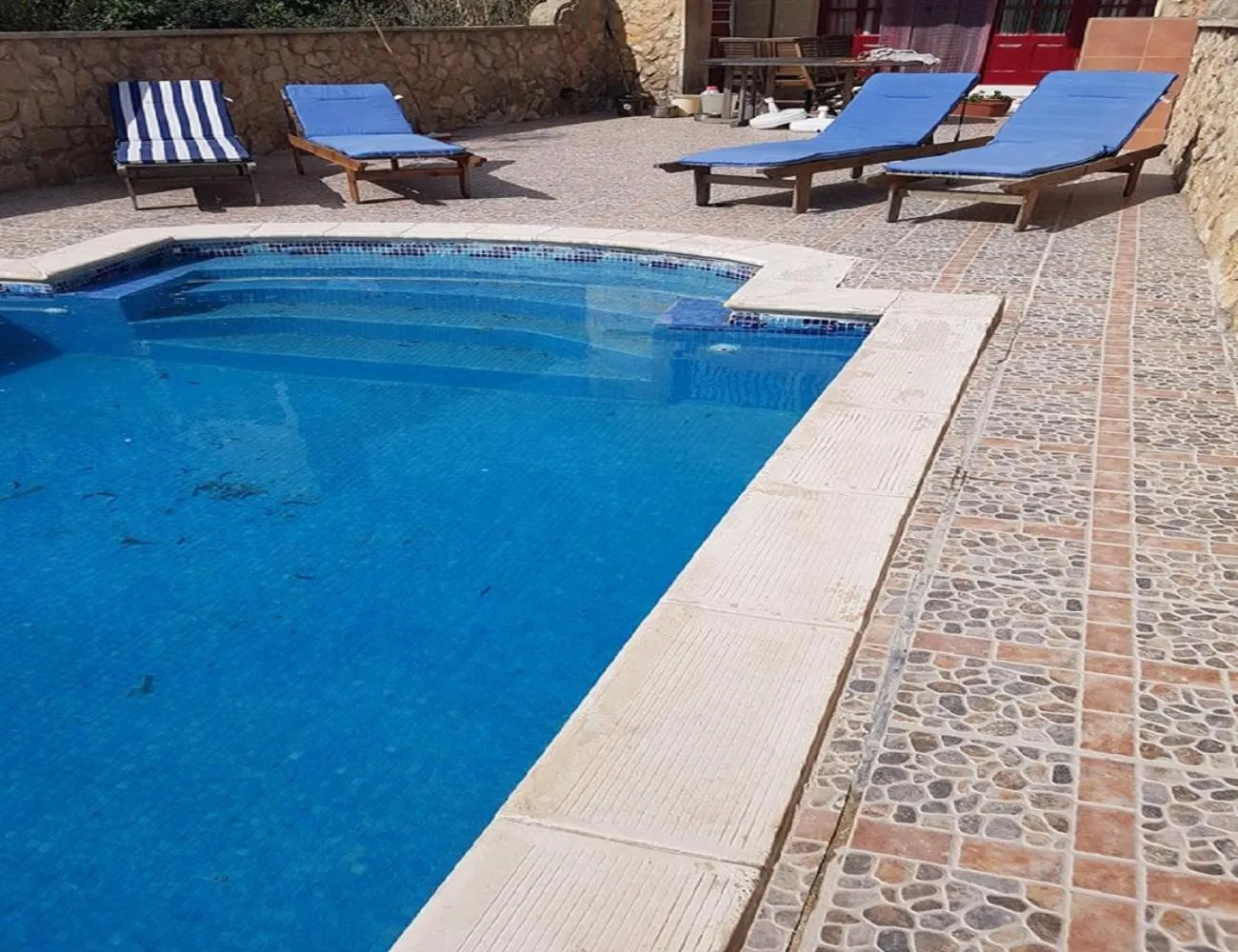 Swimming pool in Ta' Karkar Villa Bed and Breakfast