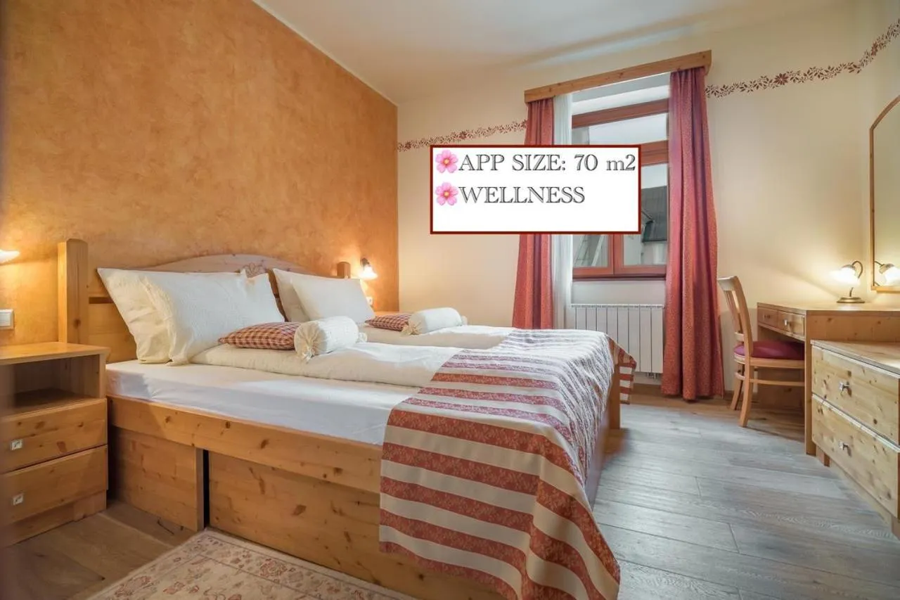 Bed in Apartmaji Sitar