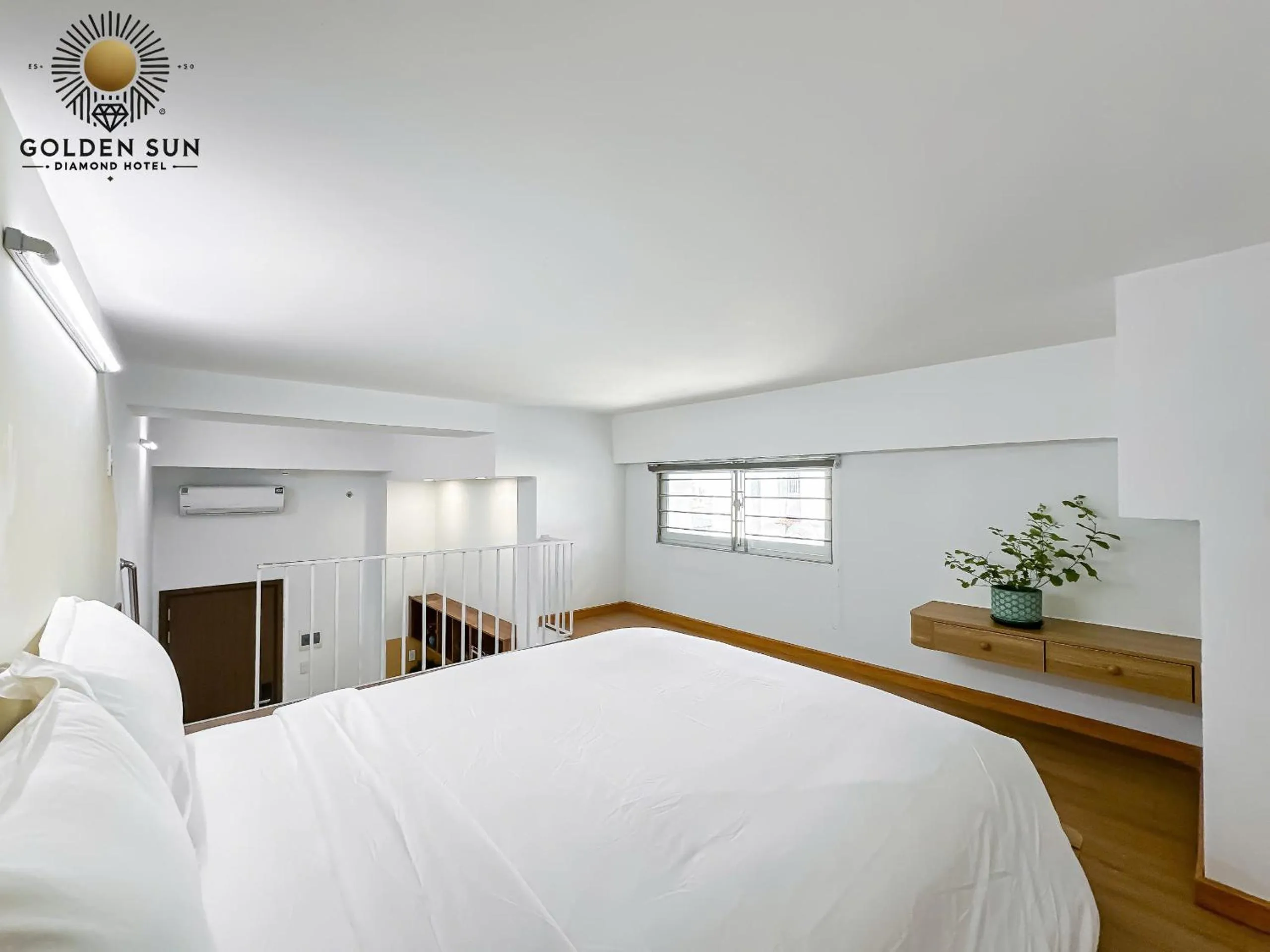 Bed in Golden Sun Hotel Apartments 7 - Quận 7