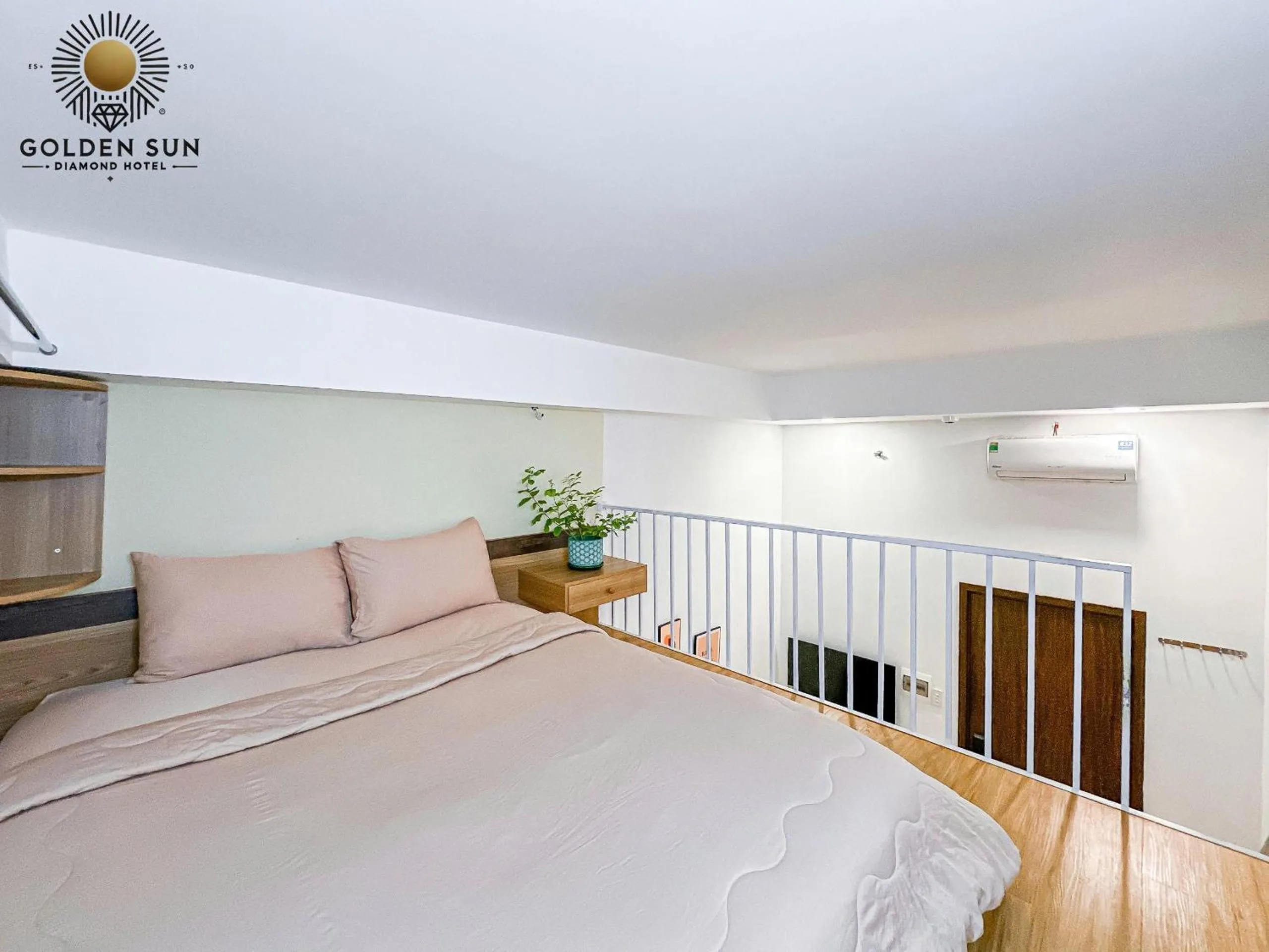 Bed in Golden Sun Hotel Apartments 7 - Quận 7