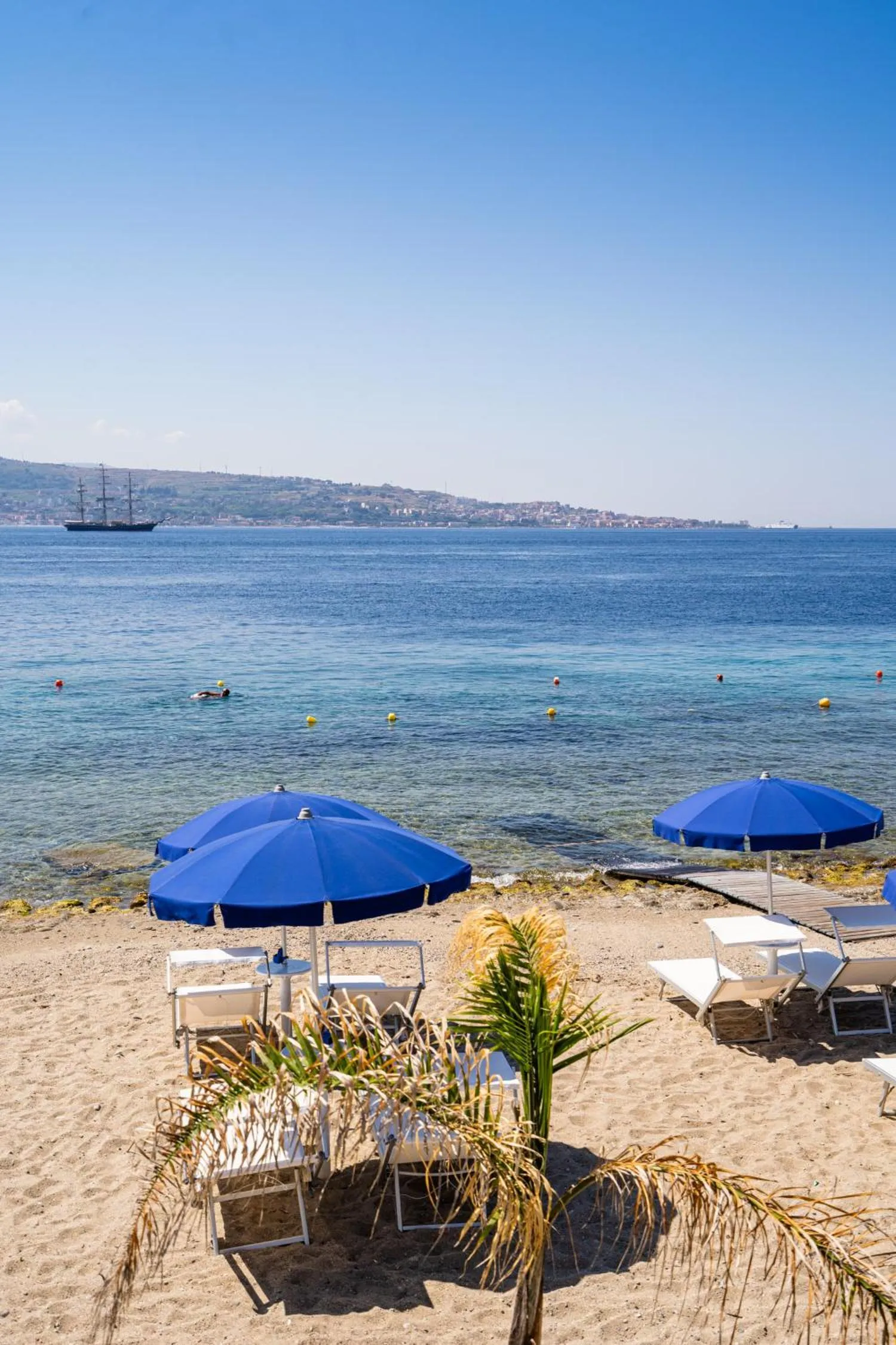 Beach in Capo Peloro Hotel