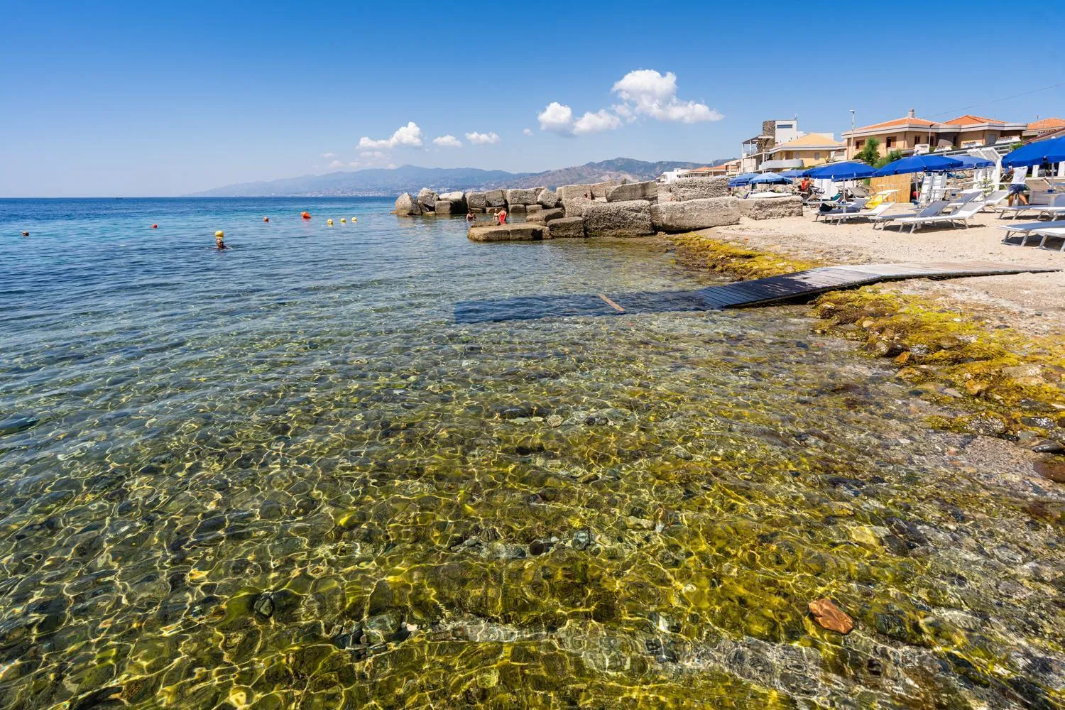 Beach in Capo Peloro Hotel