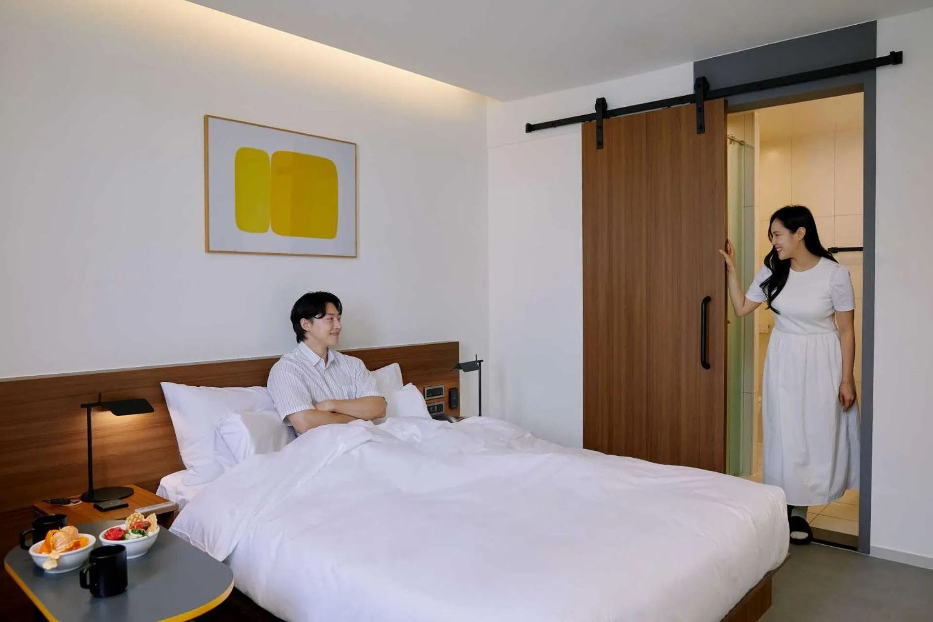 Bed in Moor Hotel Mokpo By Anook