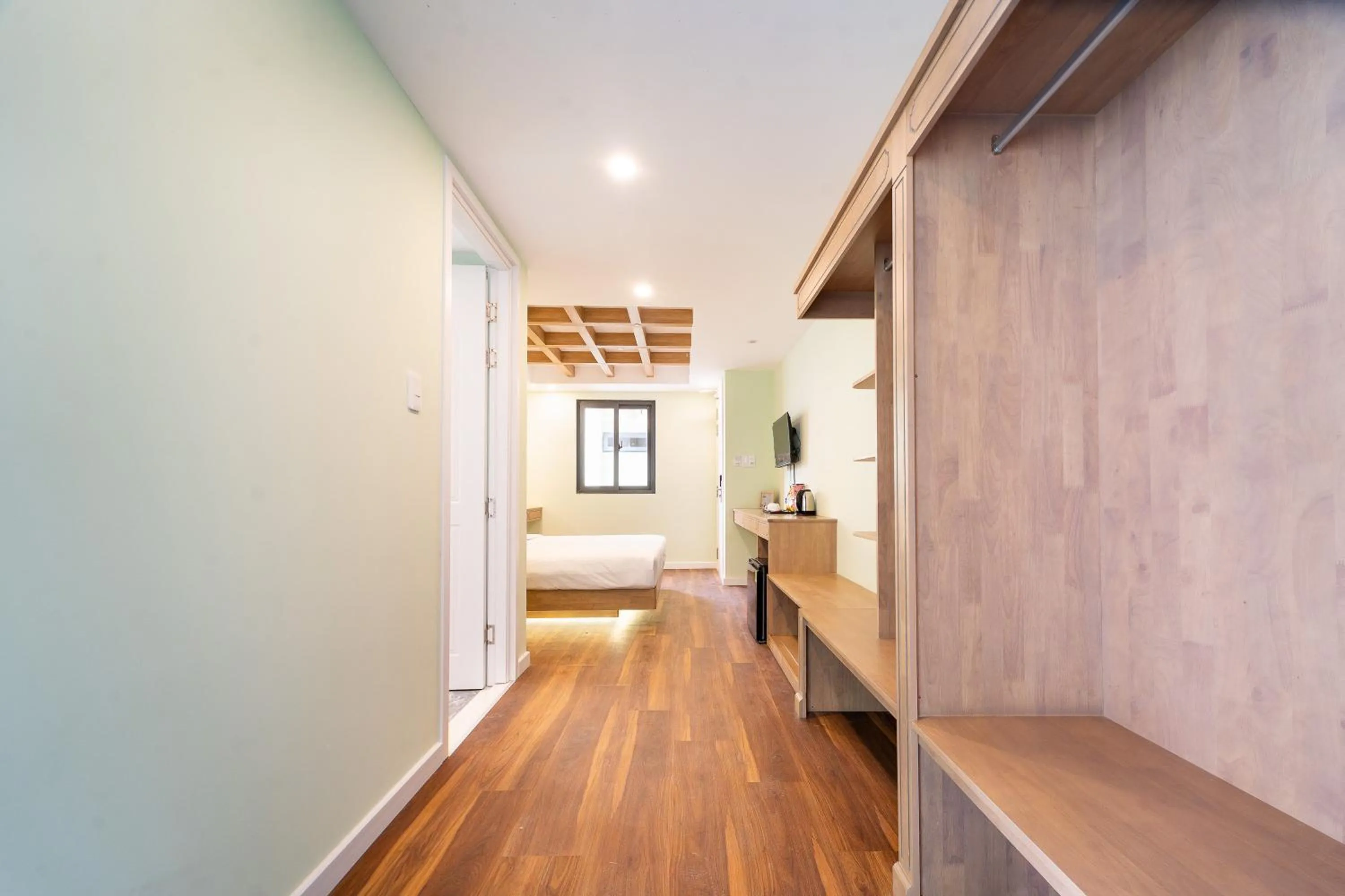 View (from property/room), Bed in Nicecy Hotel - Trương Quyền