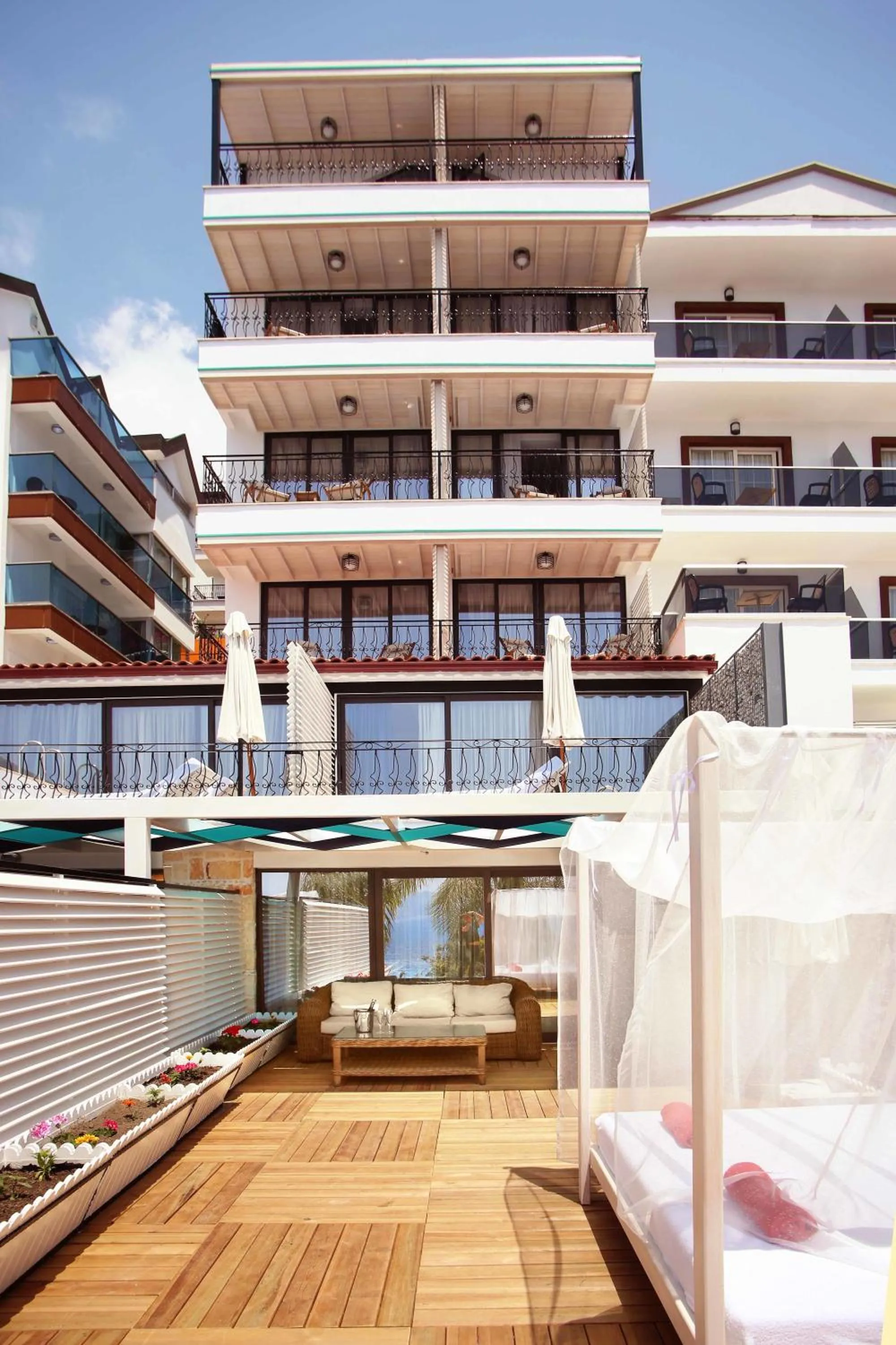 Property building in Nur Beach Hotel