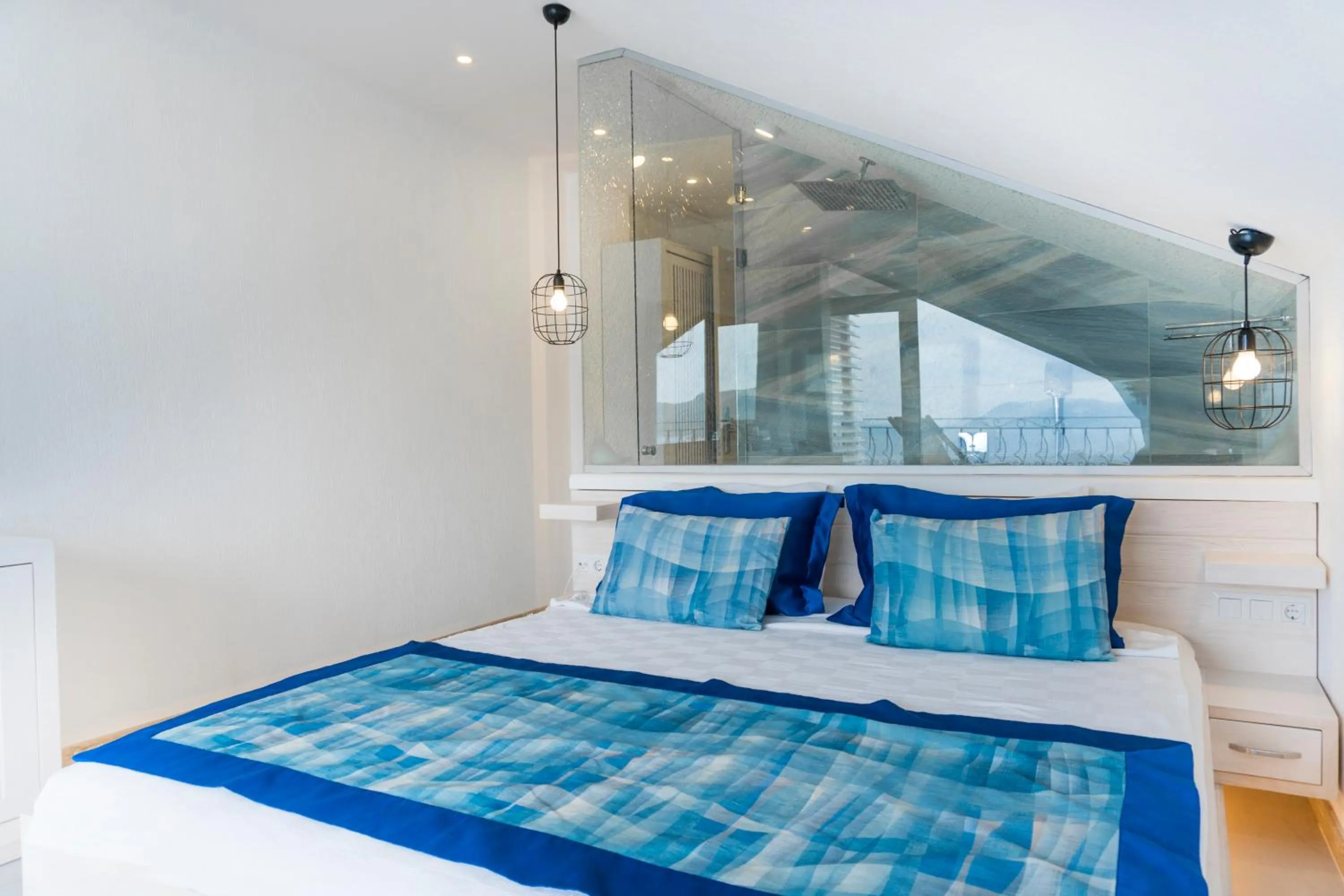 Shower in Nur Beach Hotel