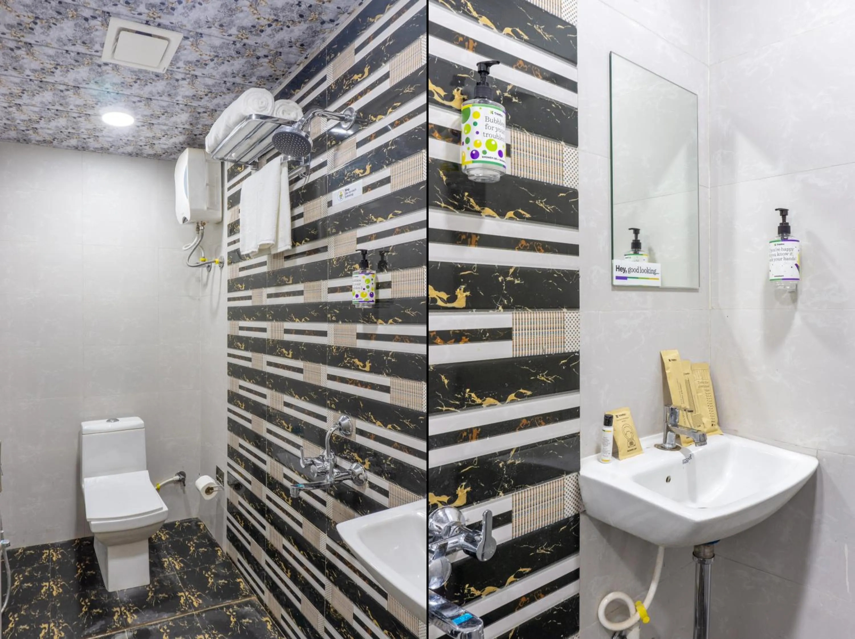 Bathroom in Treebo Aura Inn Regency