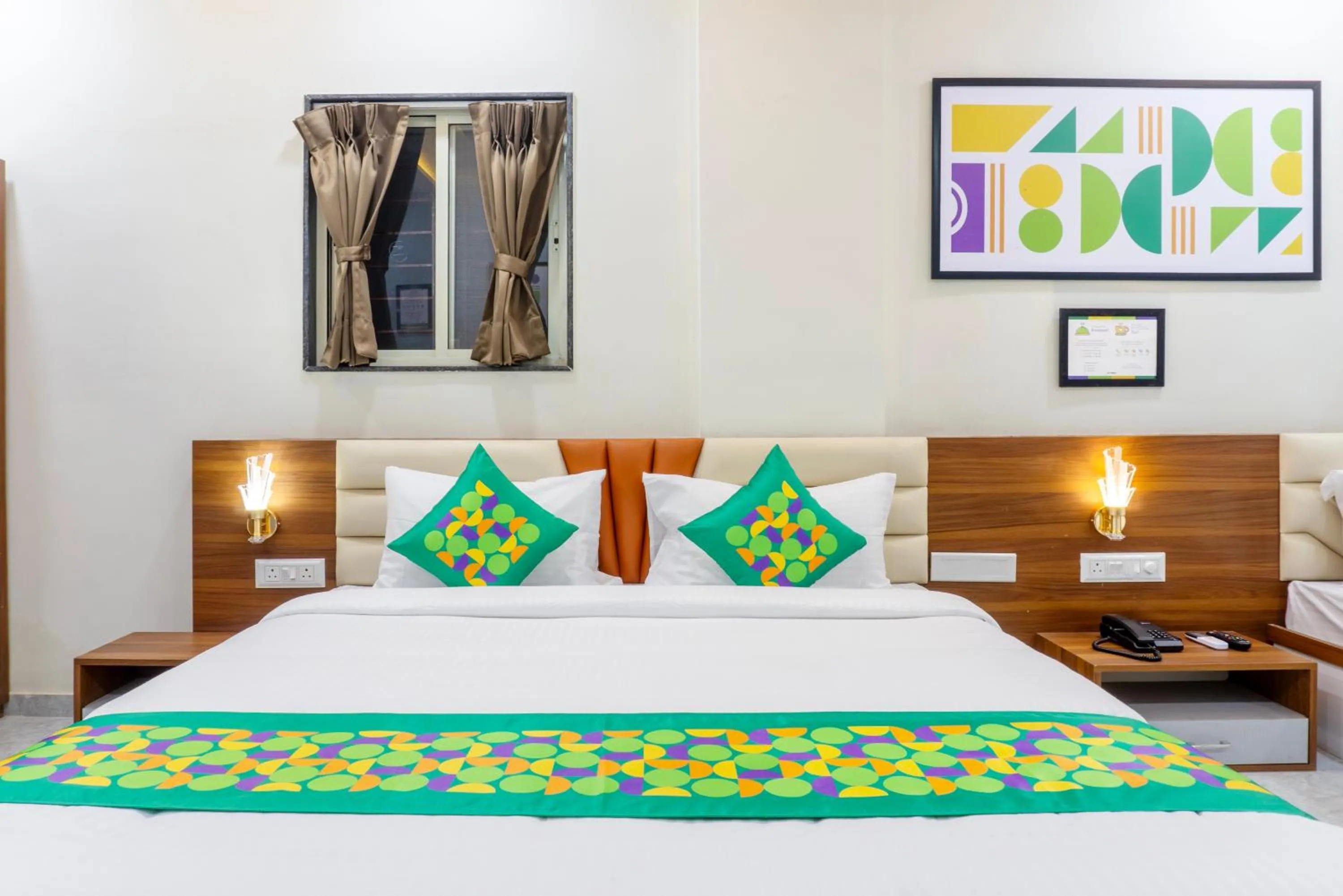 Bedroom, Bed in Treebo Aura Inn Regency