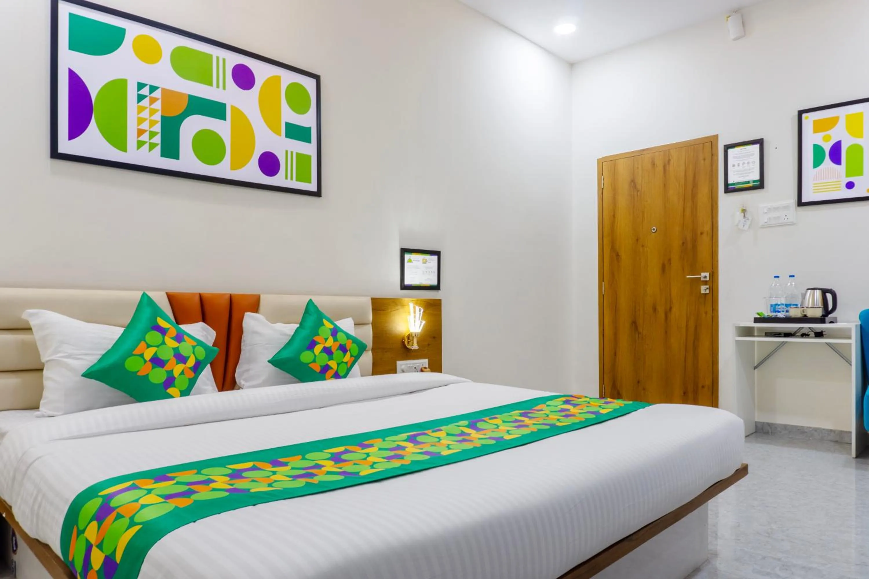 Bedroom, Bed in Treebo Aura Inn Regency