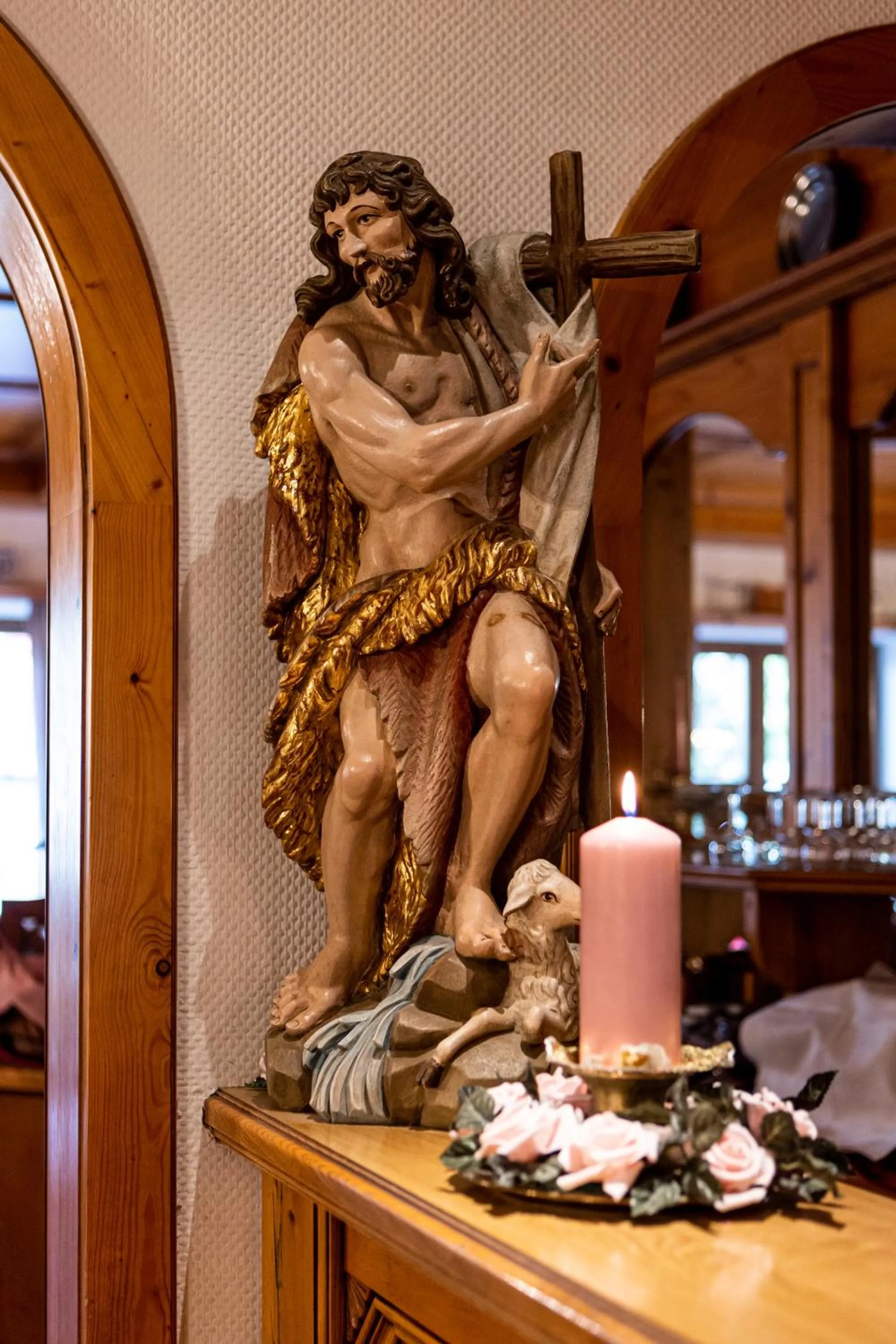 Decorative detail in Alpenhotel Pfaffenwinkel