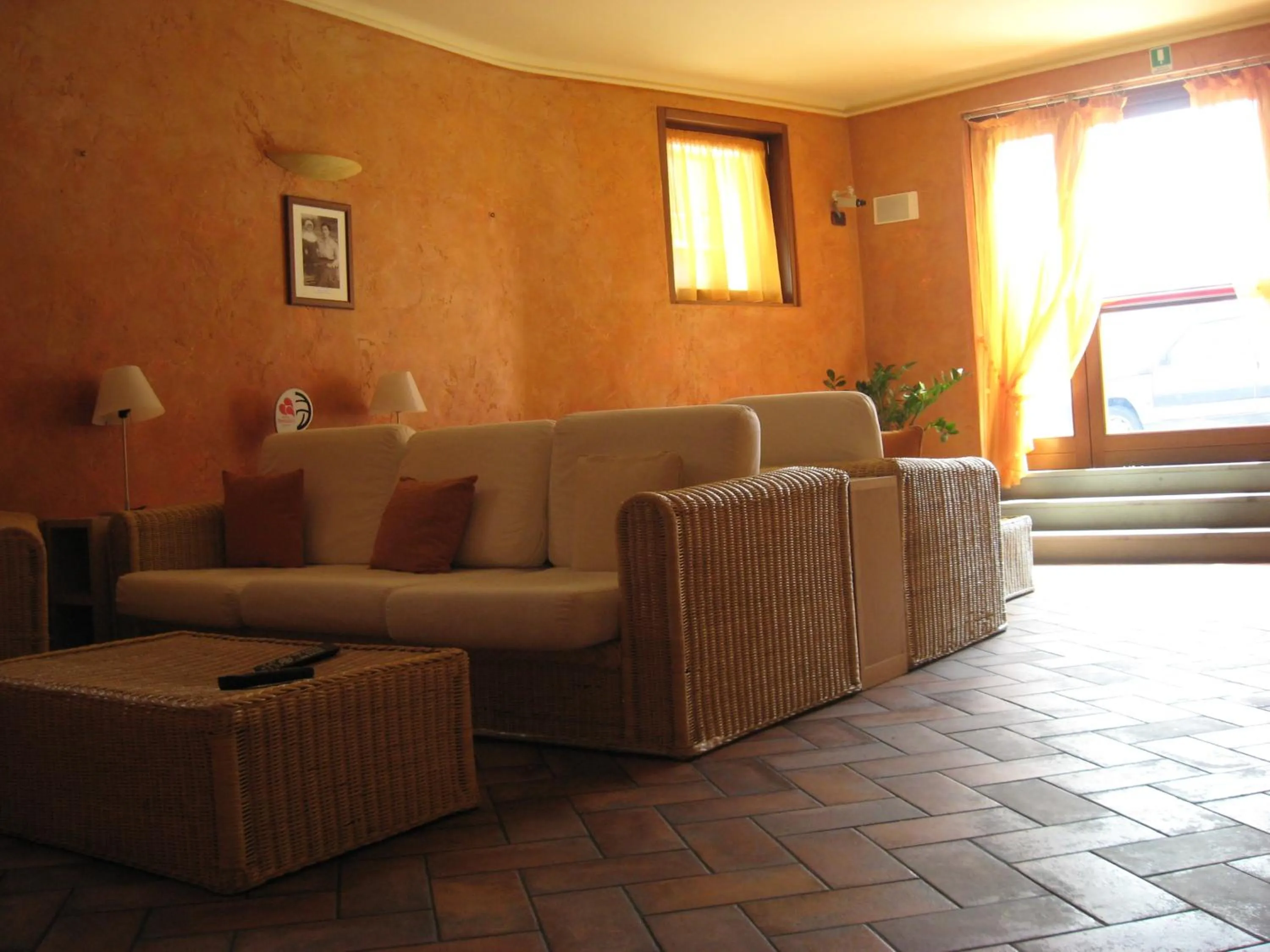 Lobby or reception in Albergo Venturelli