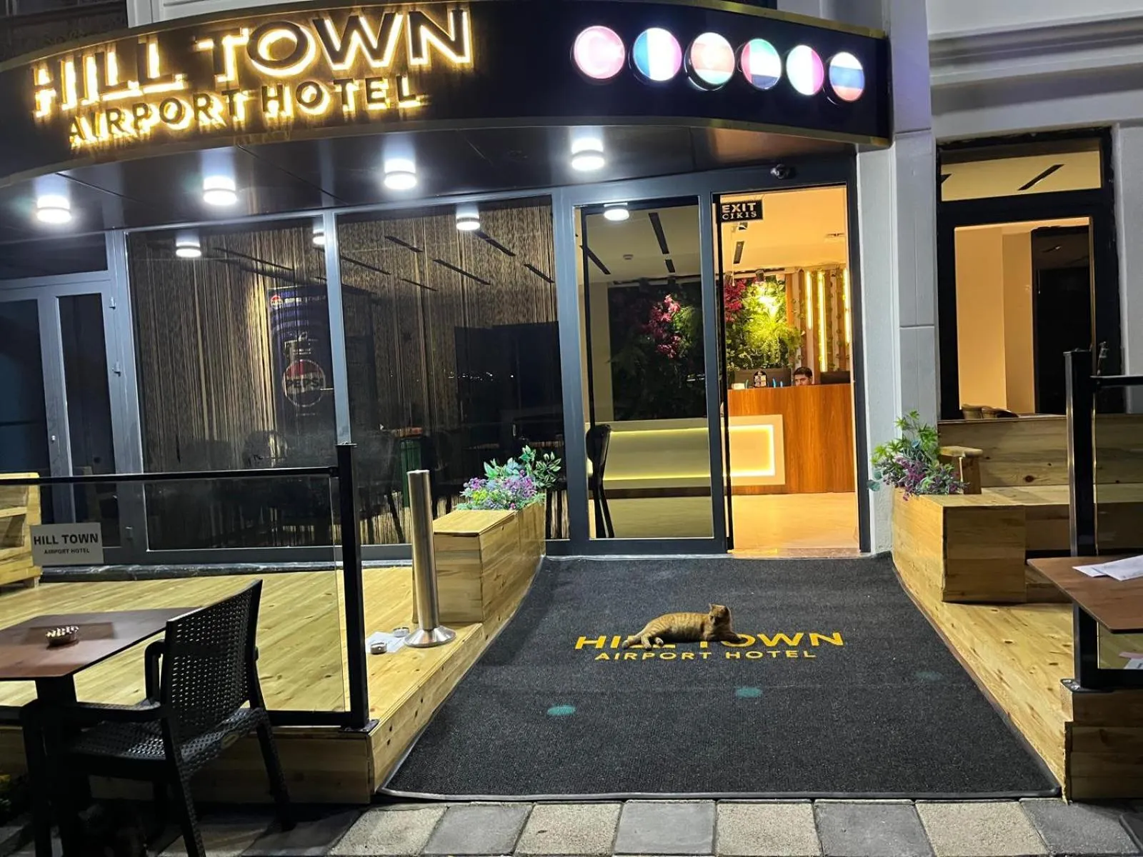 Property building in HillTown Airport Hotel & Restaurant