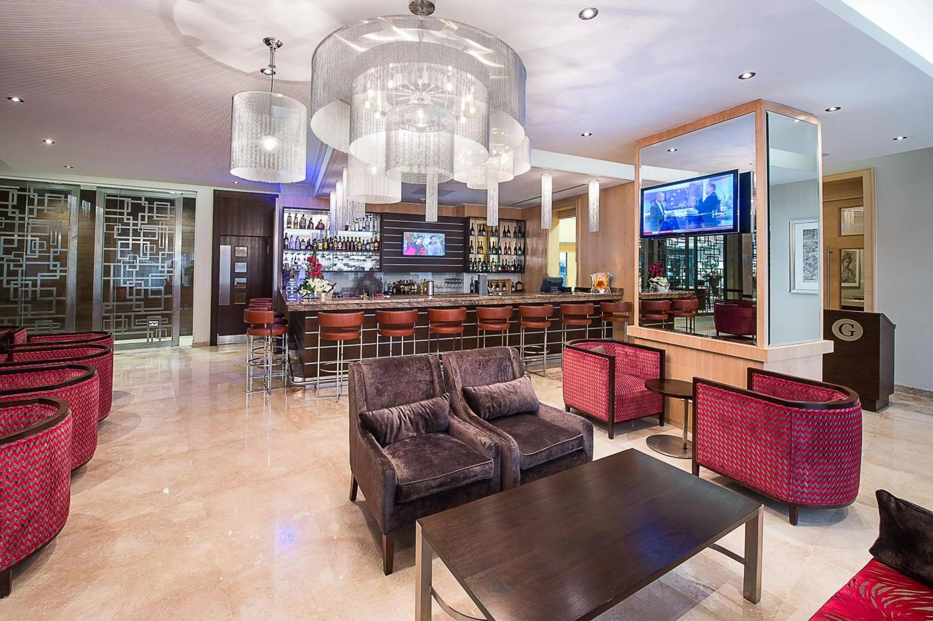 Lounge or bar in The George Hotel