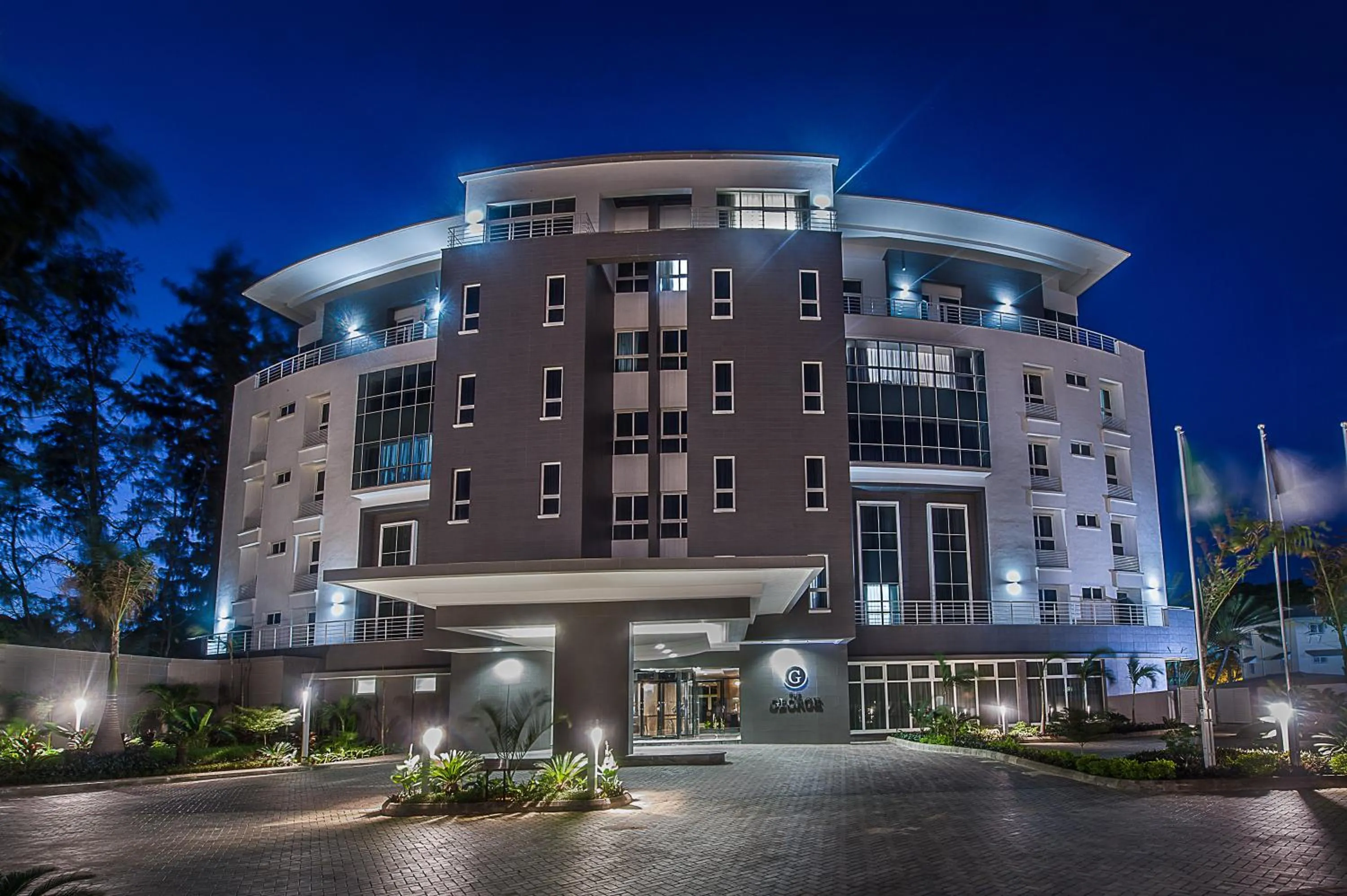 Property building in The George Hotel